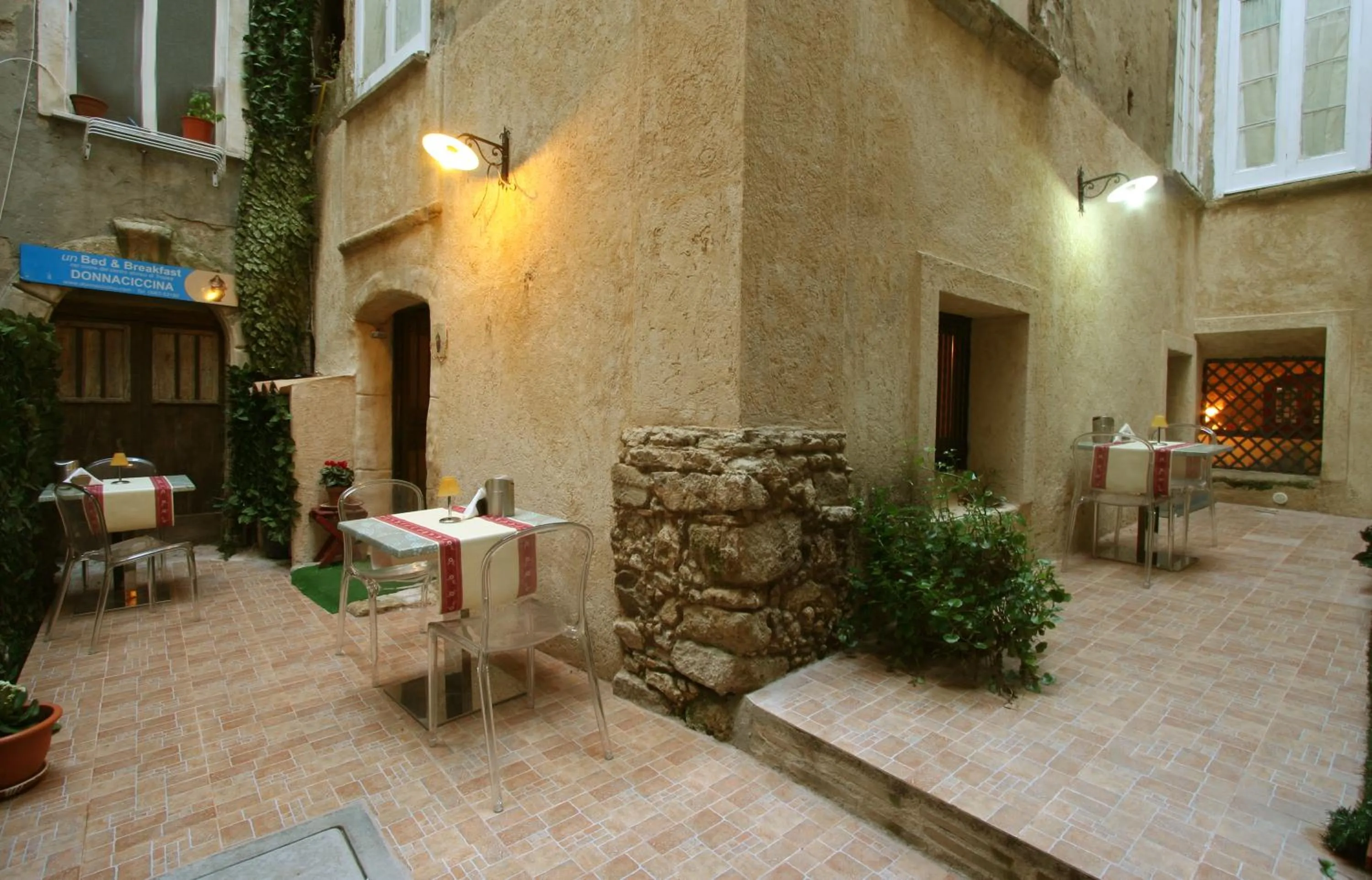 Balcony/Terrace in Donnaciccina Accomodation
