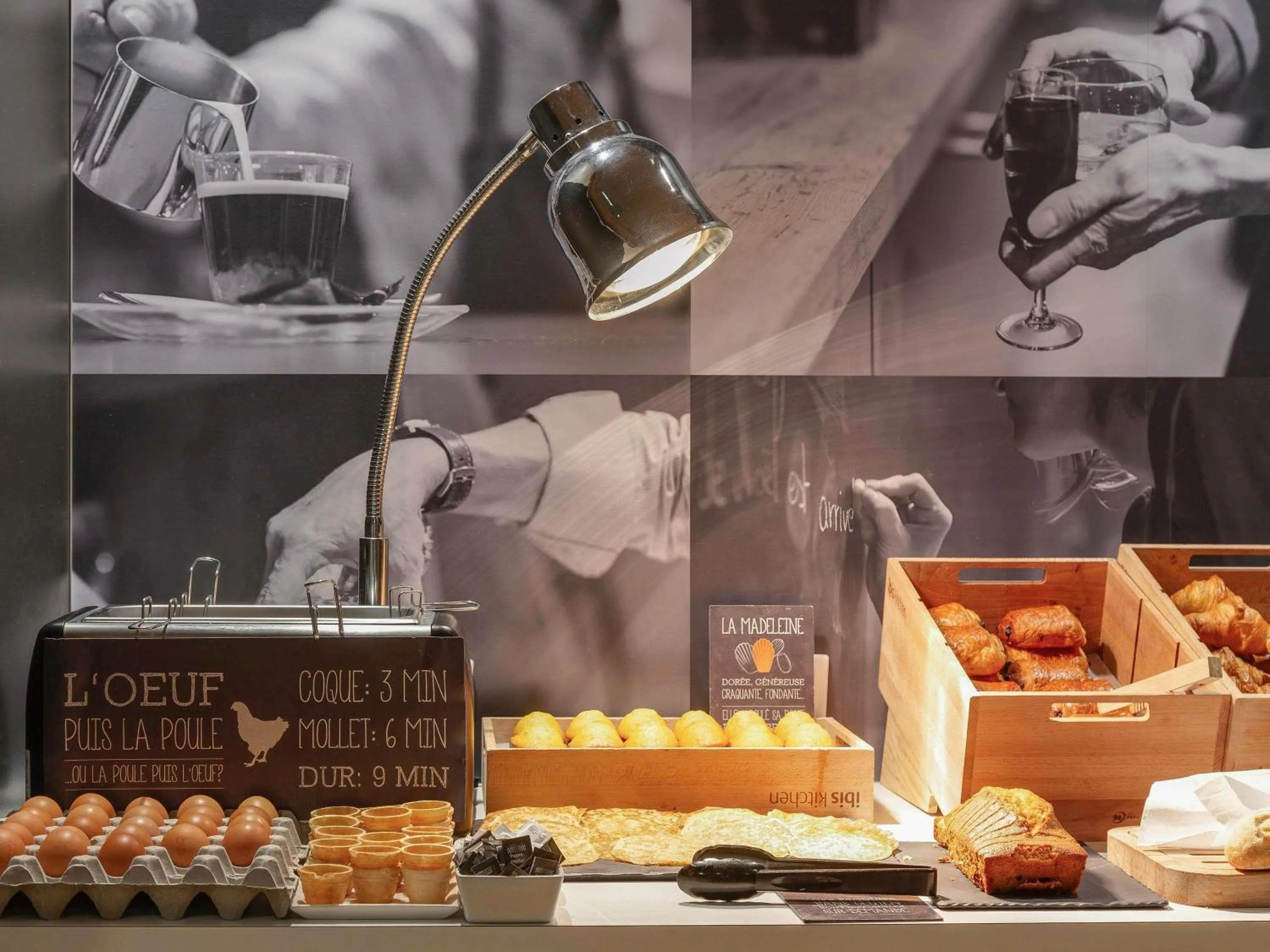 Breakfast in ibis Montpellier Sud