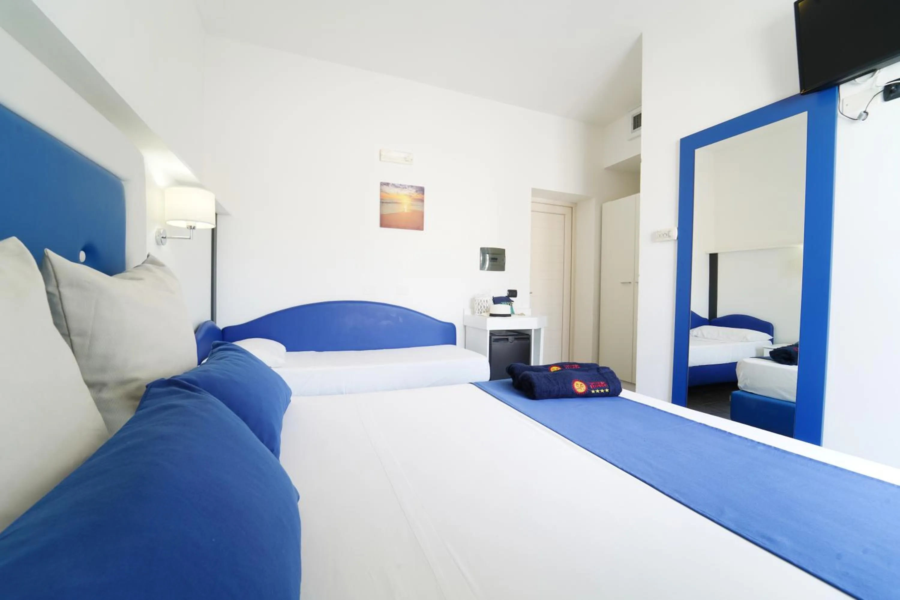 Bedroom, Bed in Villaggio Spiagge Rosse