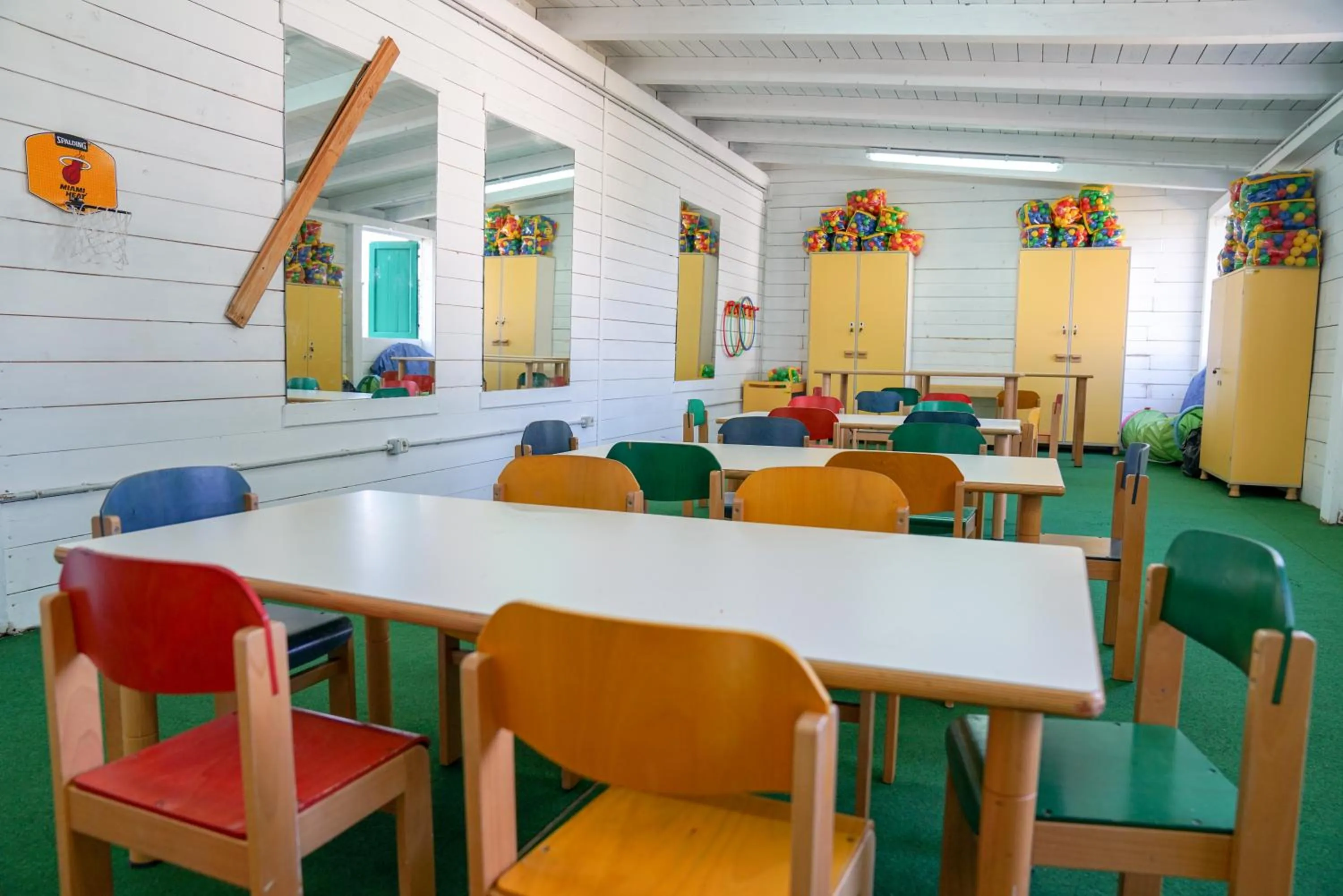 Children play ground in Villaggio Spiagge Rosse