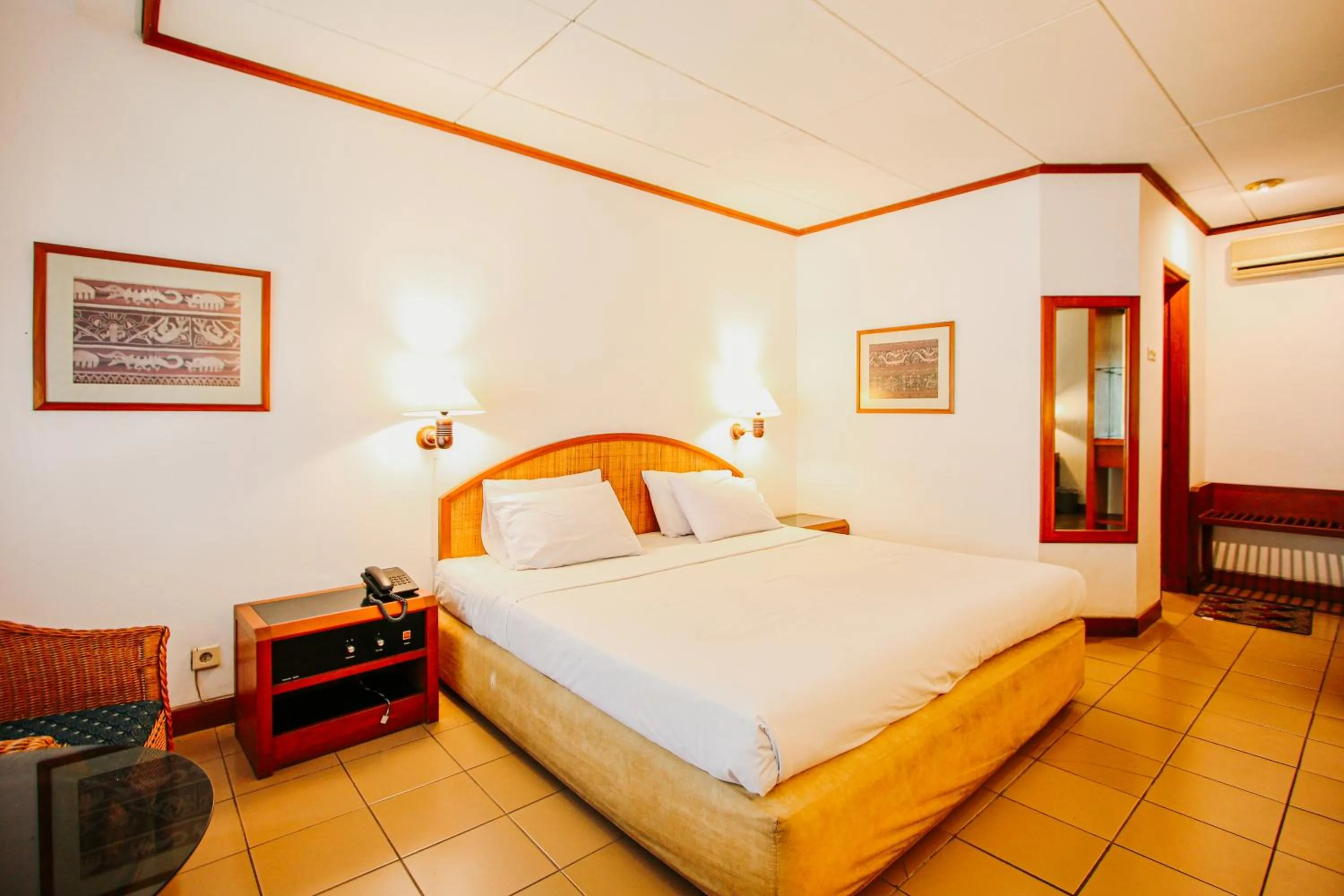 Bed in Hotel Bumi Asih Gedung Sate Bandung