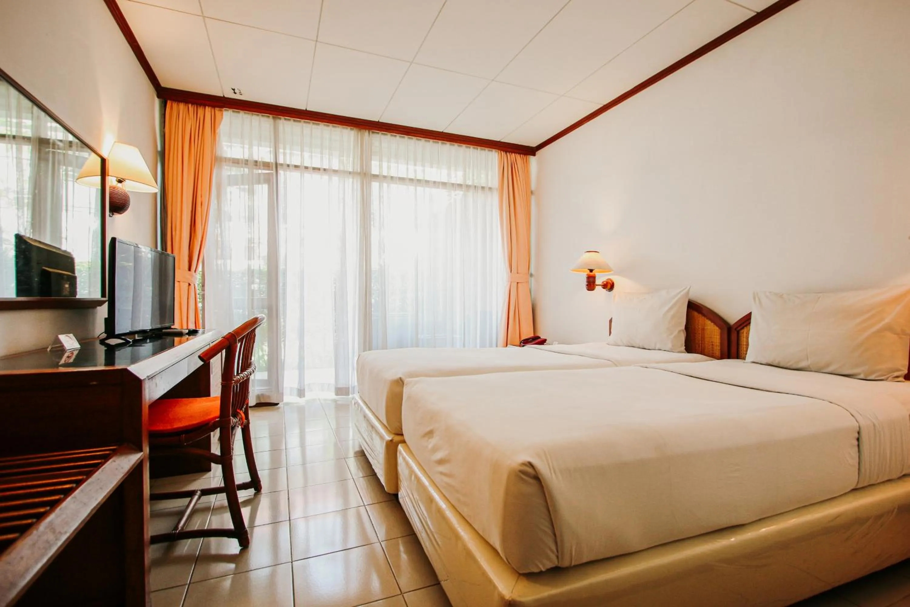 Bed in Hotel Bumi Asih Gedung Sate Bandung
