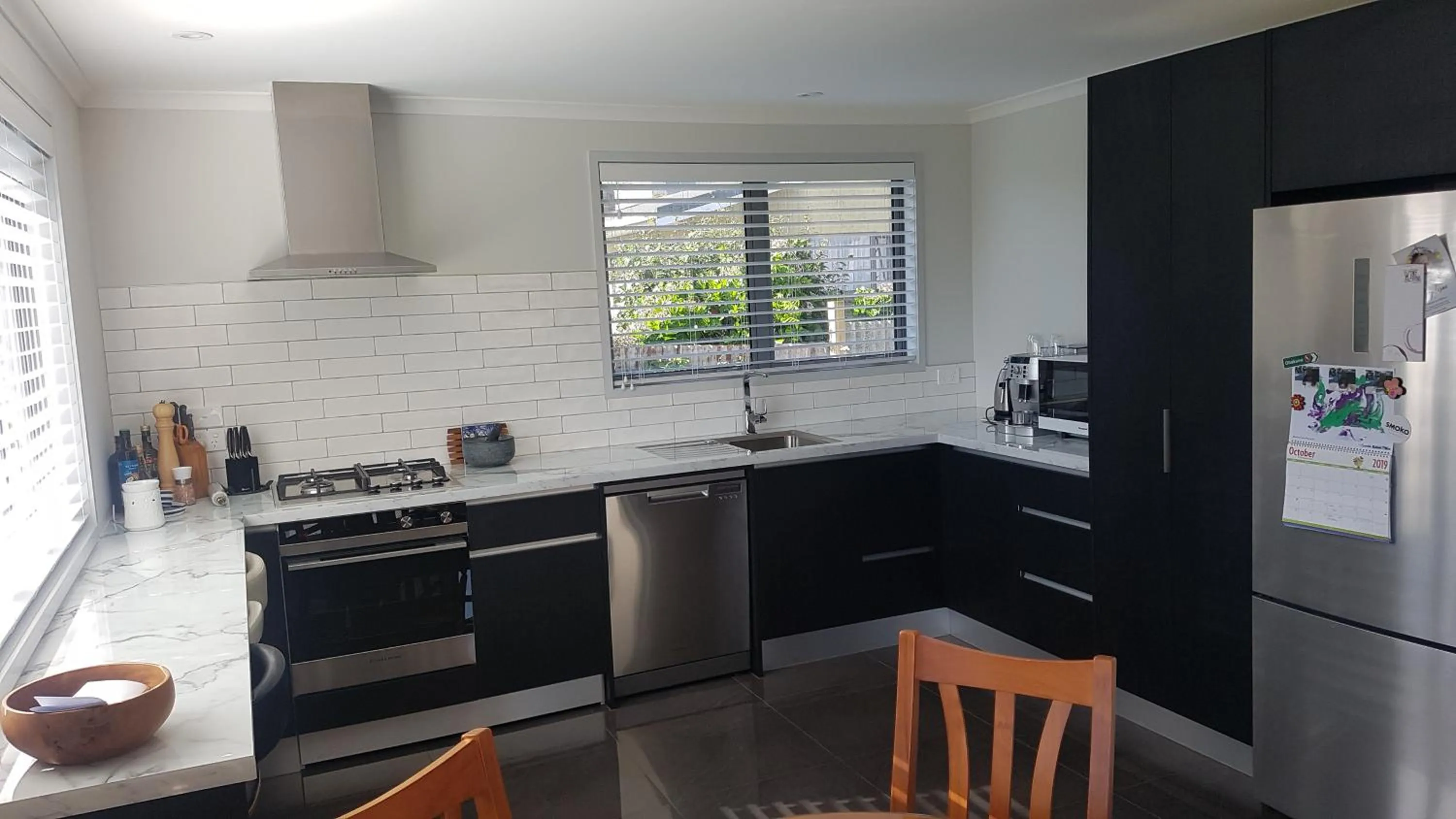 Kitchen or kitchenette in Purakau Bed & Breakfast