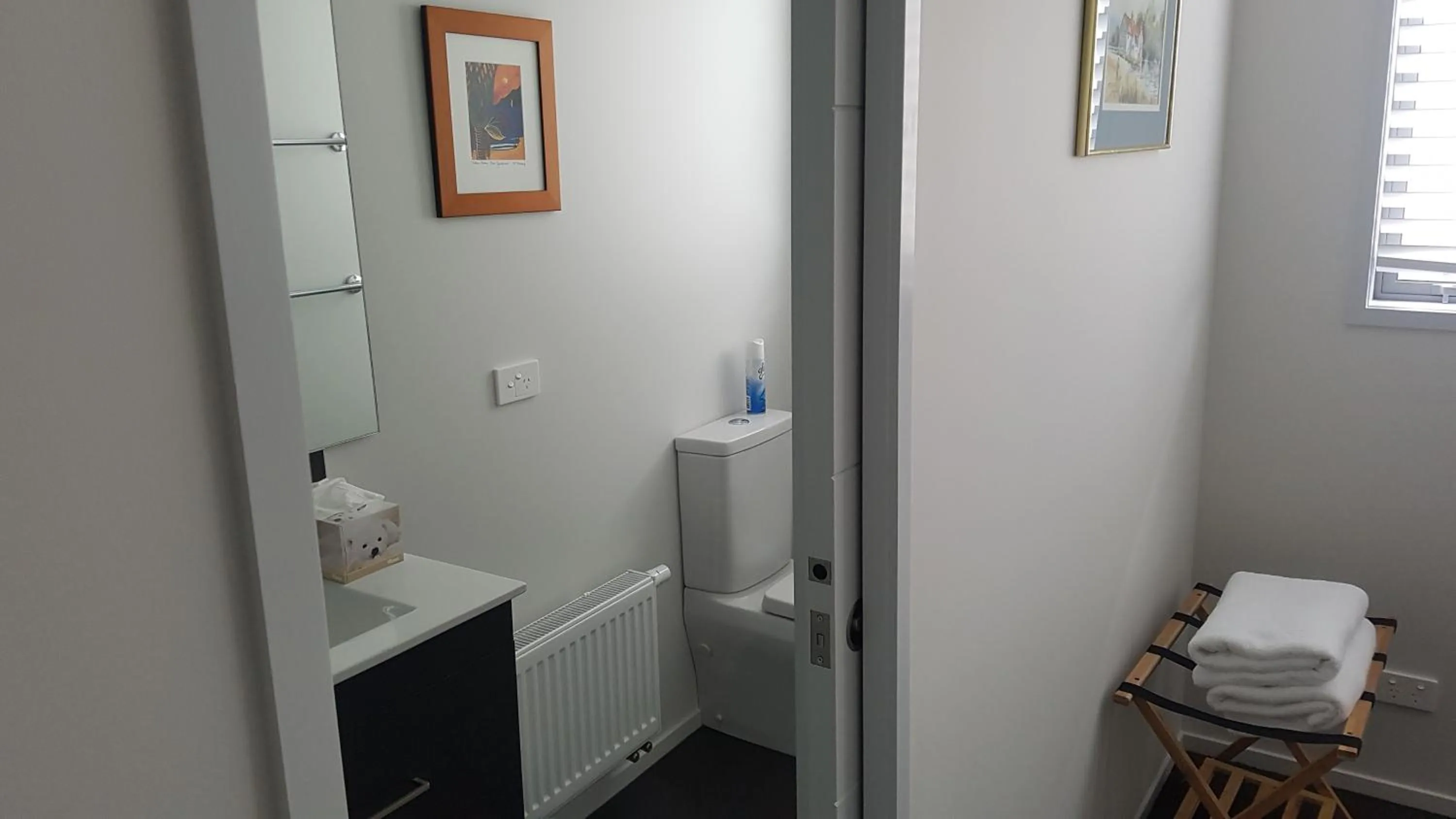 Bathroom in Purakau Bed & Breakfast