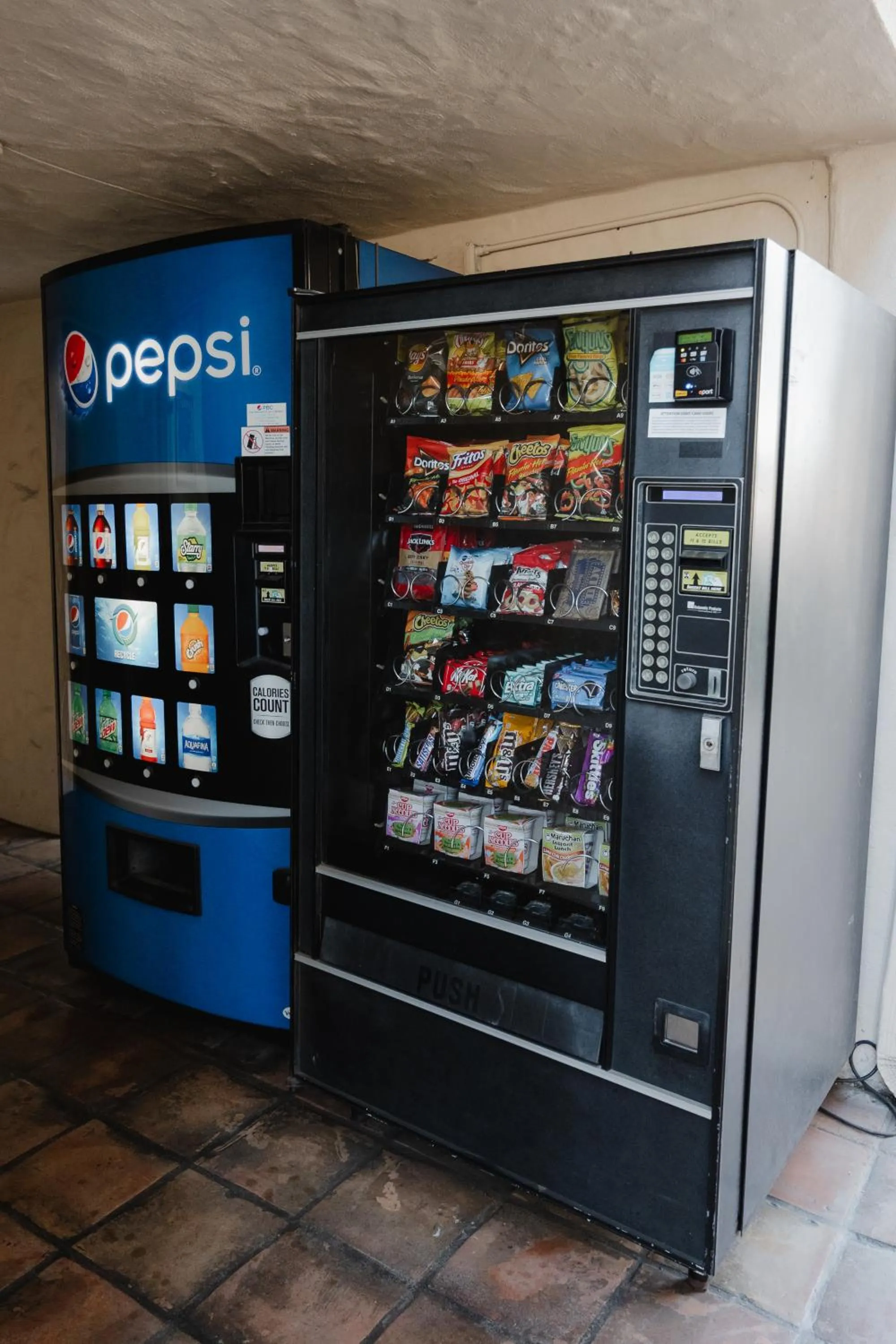 vending machine in Old Town Western Inn