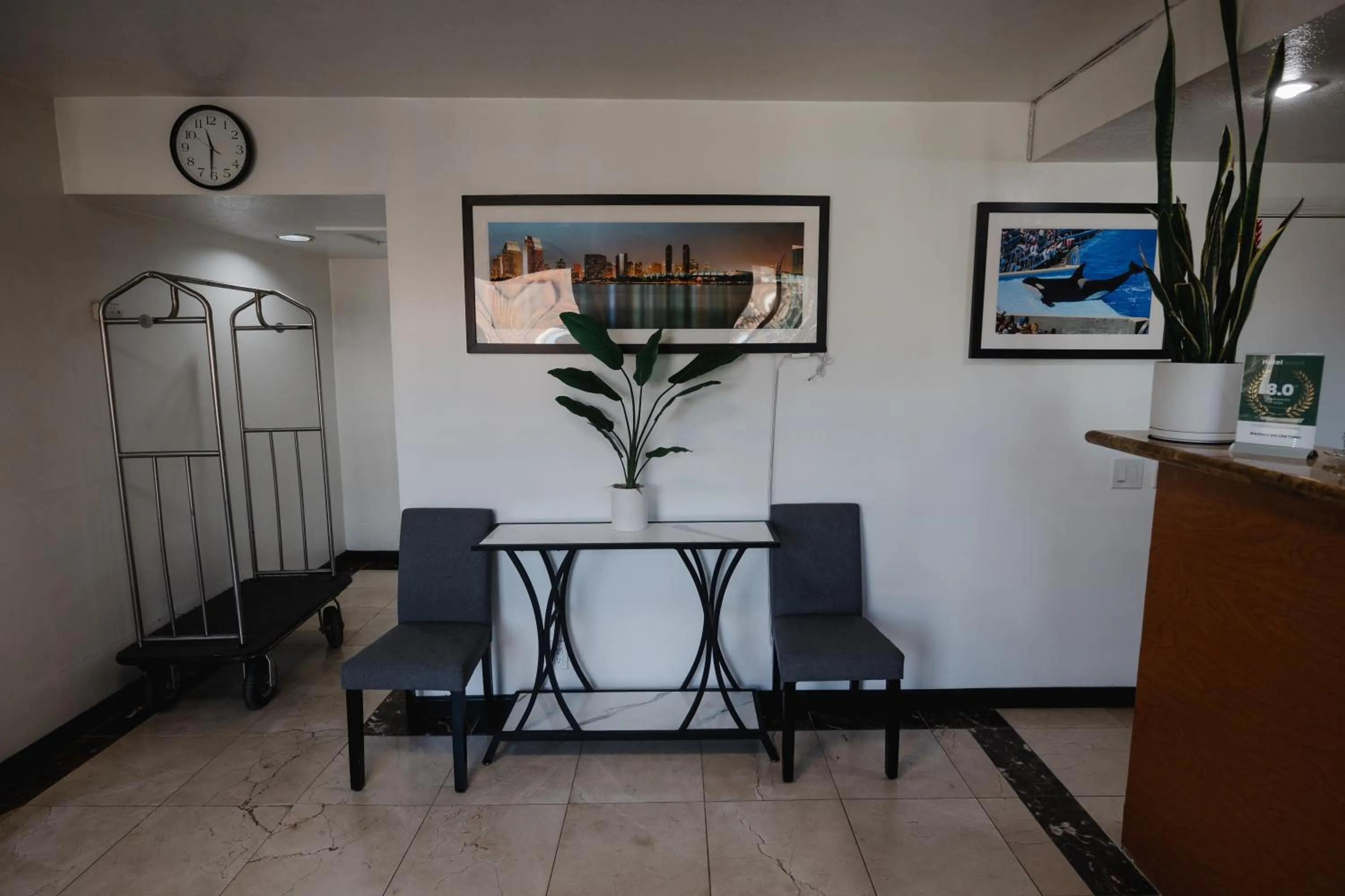 Lobby or reception in Old Town Western Inn