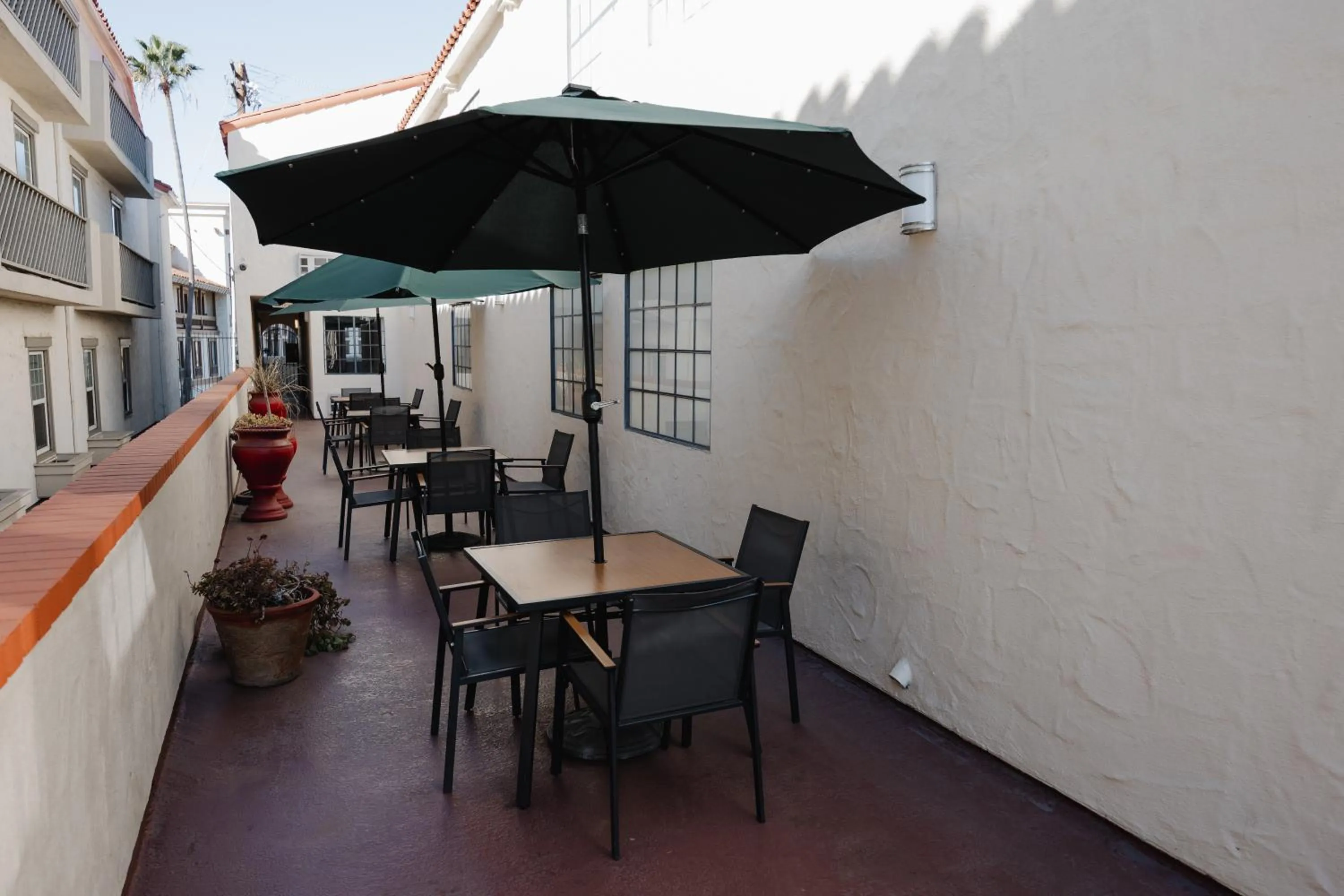 Patio in Old Town Western Inn