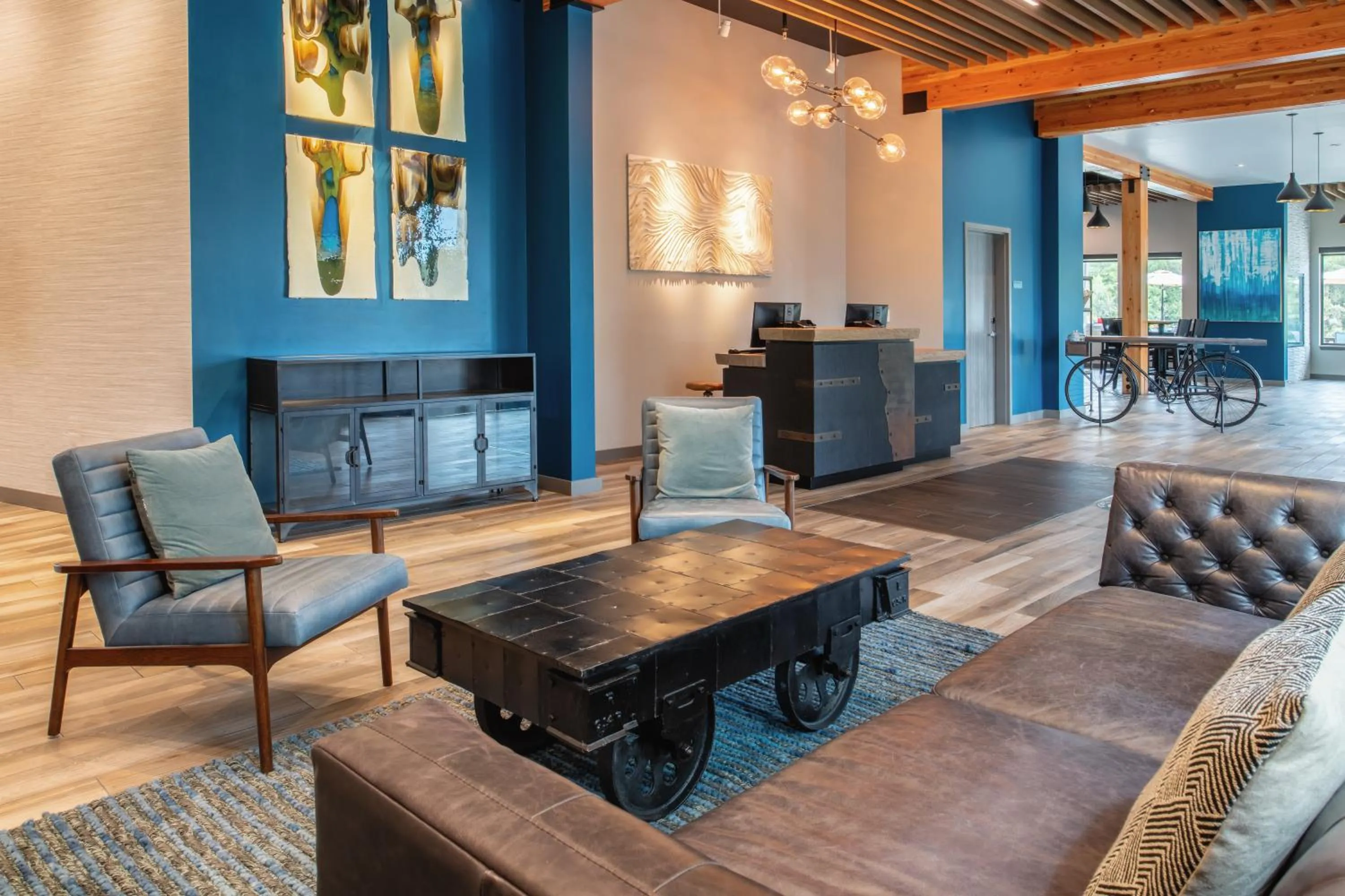 Lobby or reception in The Independence Hotel