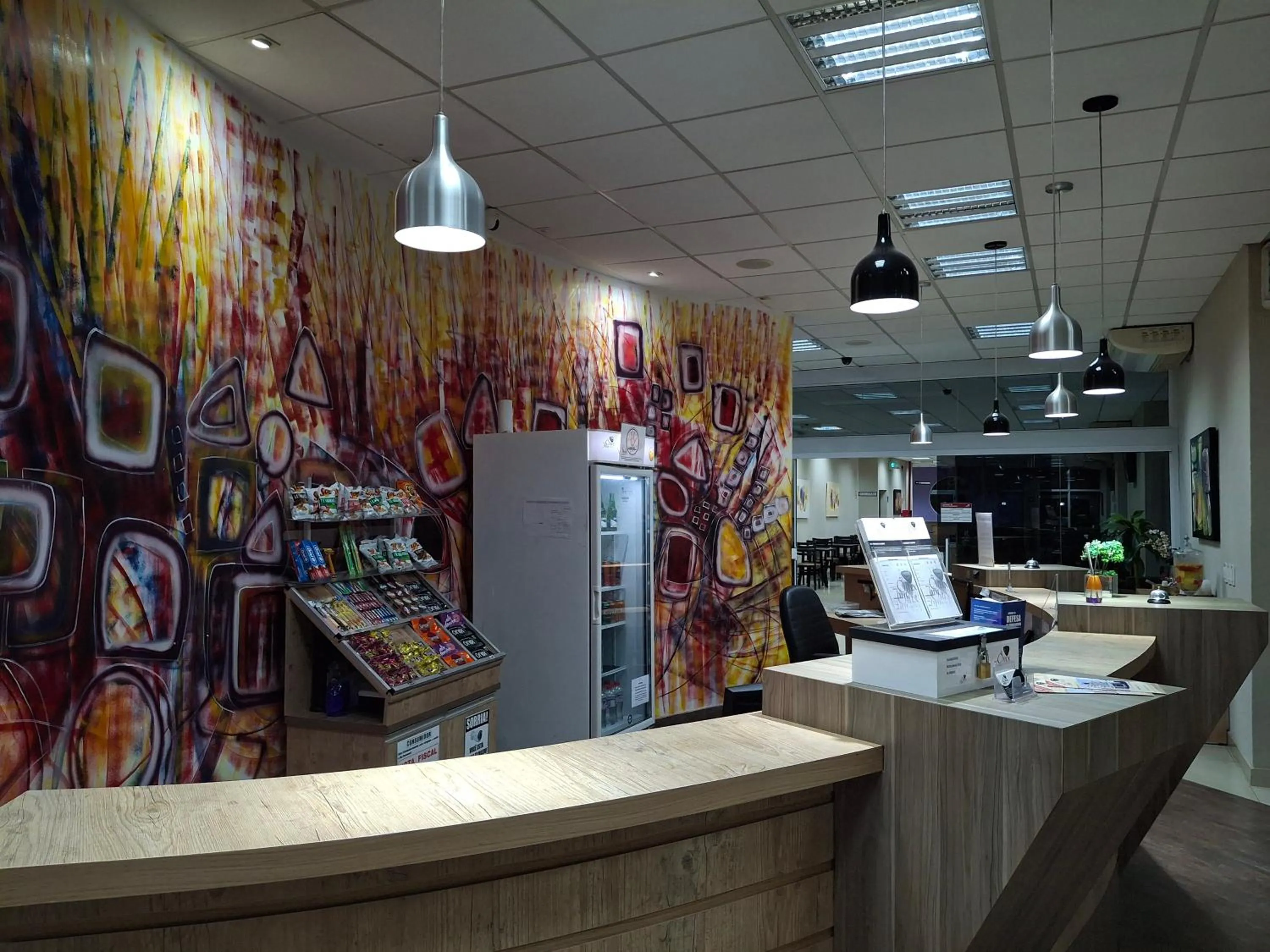 Lobby or reception in Ônix Inn Hotel Cravinhos