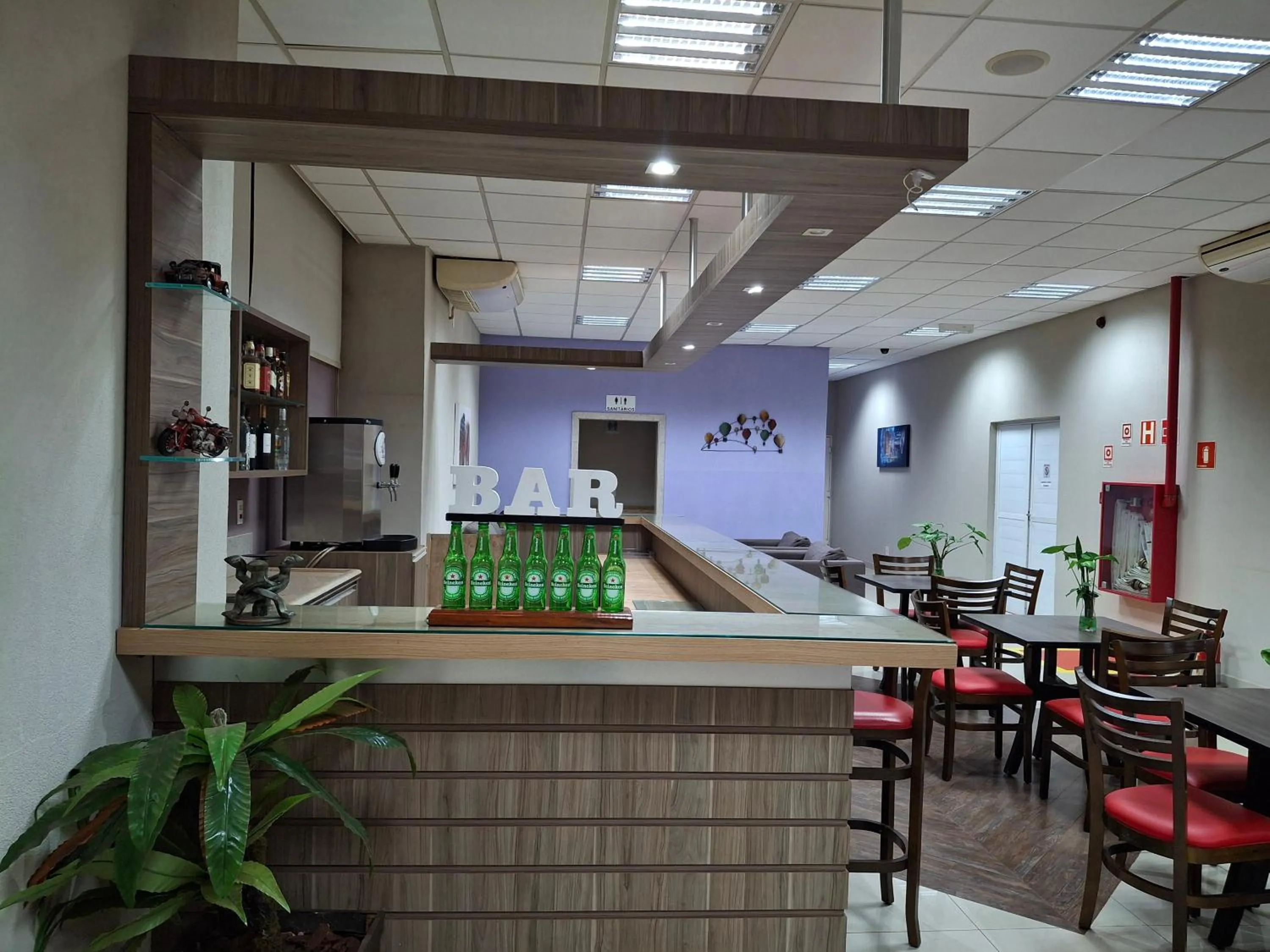 Lounge or bar in Ônix Inn Hotel Cravinhos