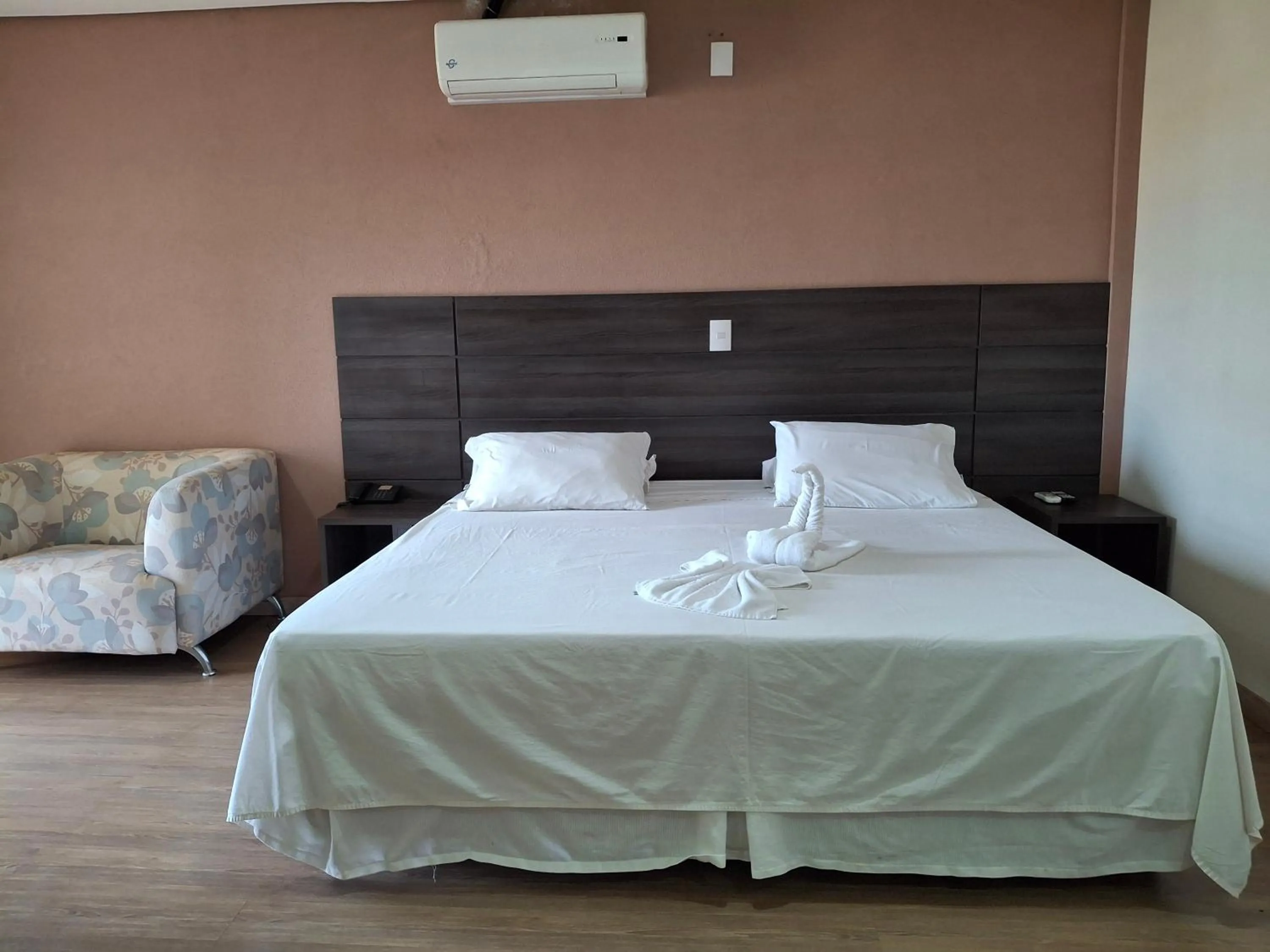 Bed in Ônix Inn Hotel Cravinhos