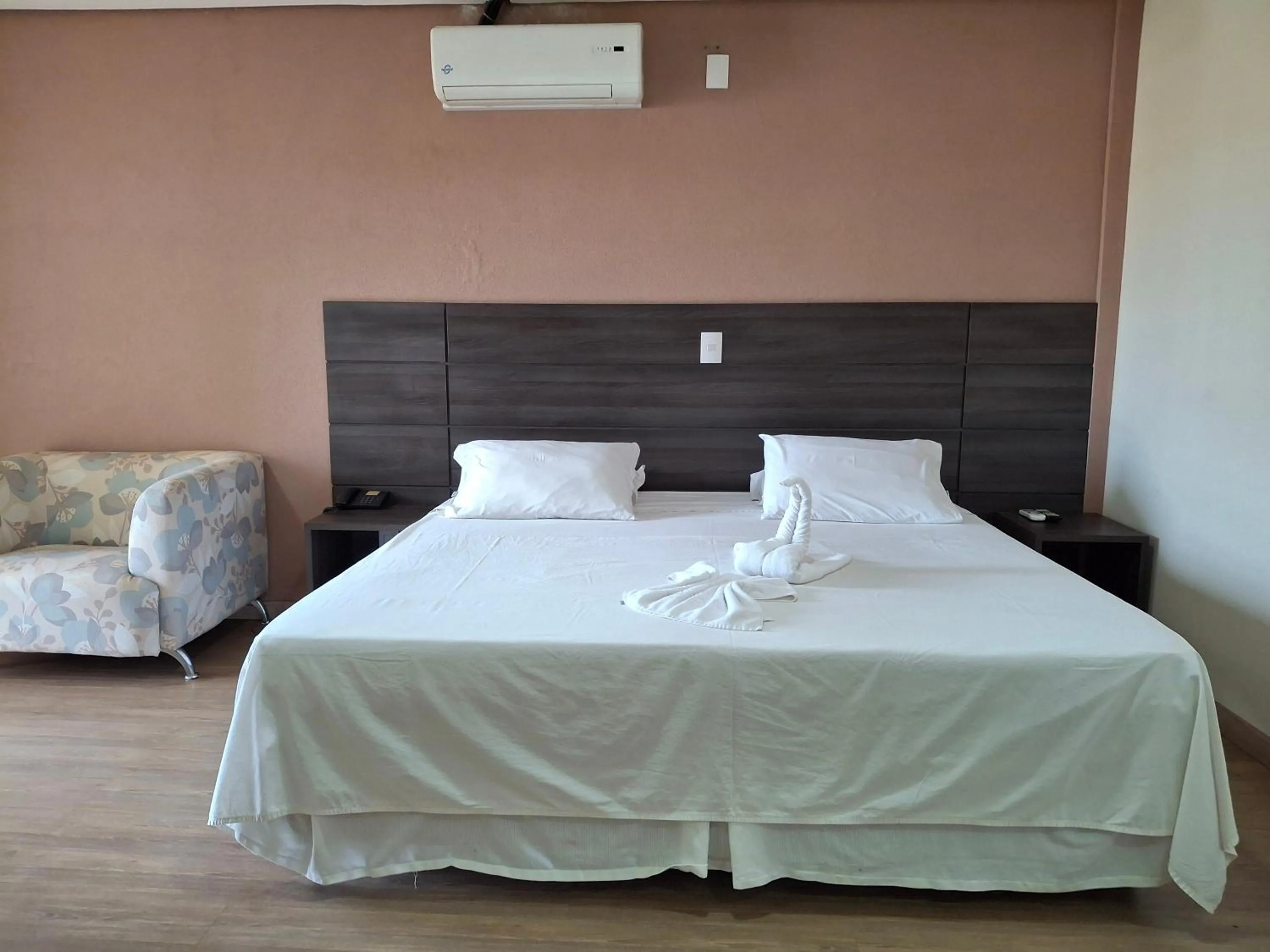 Bed in Ônix Inn Hotel Cravinhos