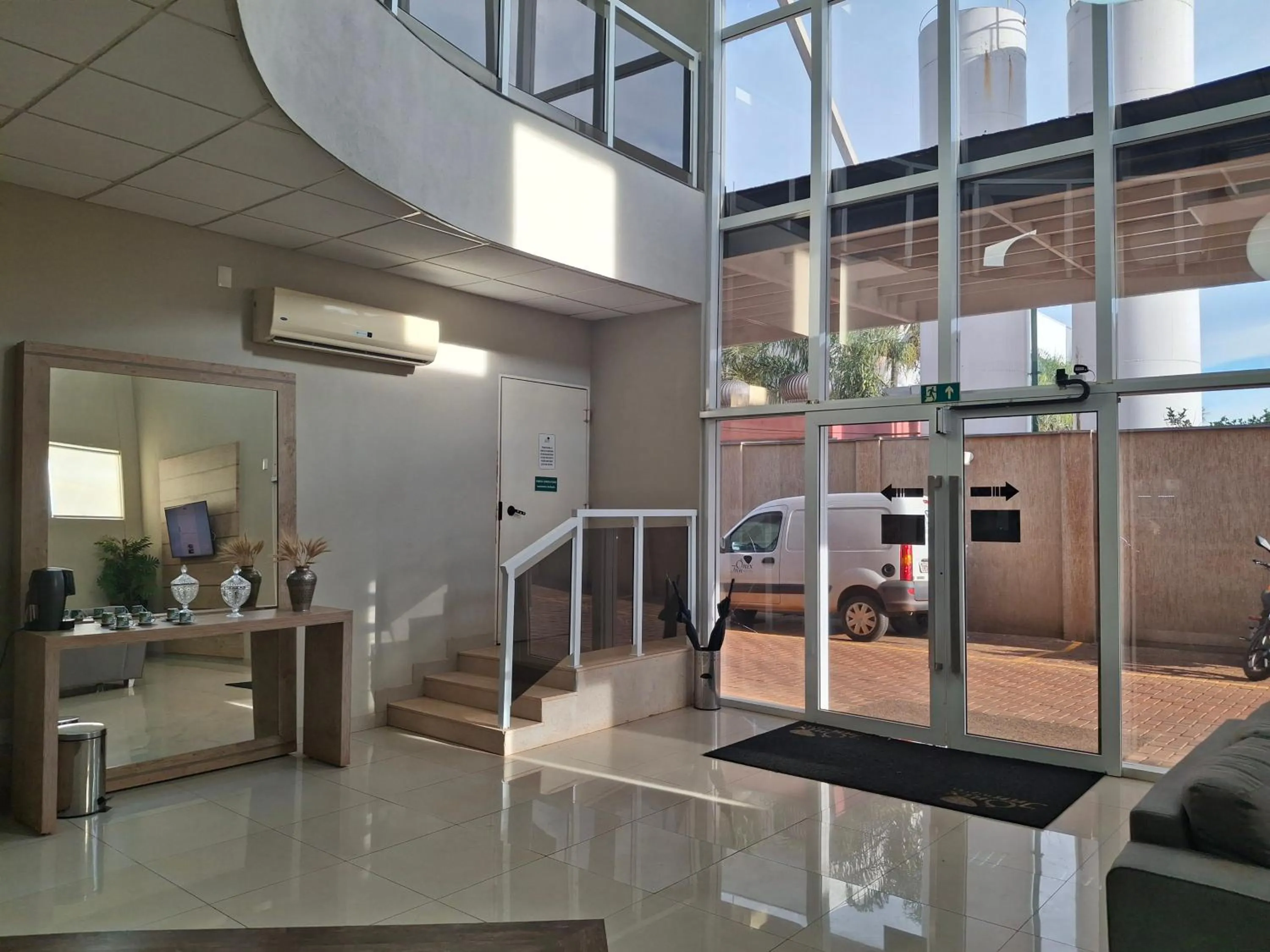 Lobby or reception in Ônix Inn Hotel Cravinhos