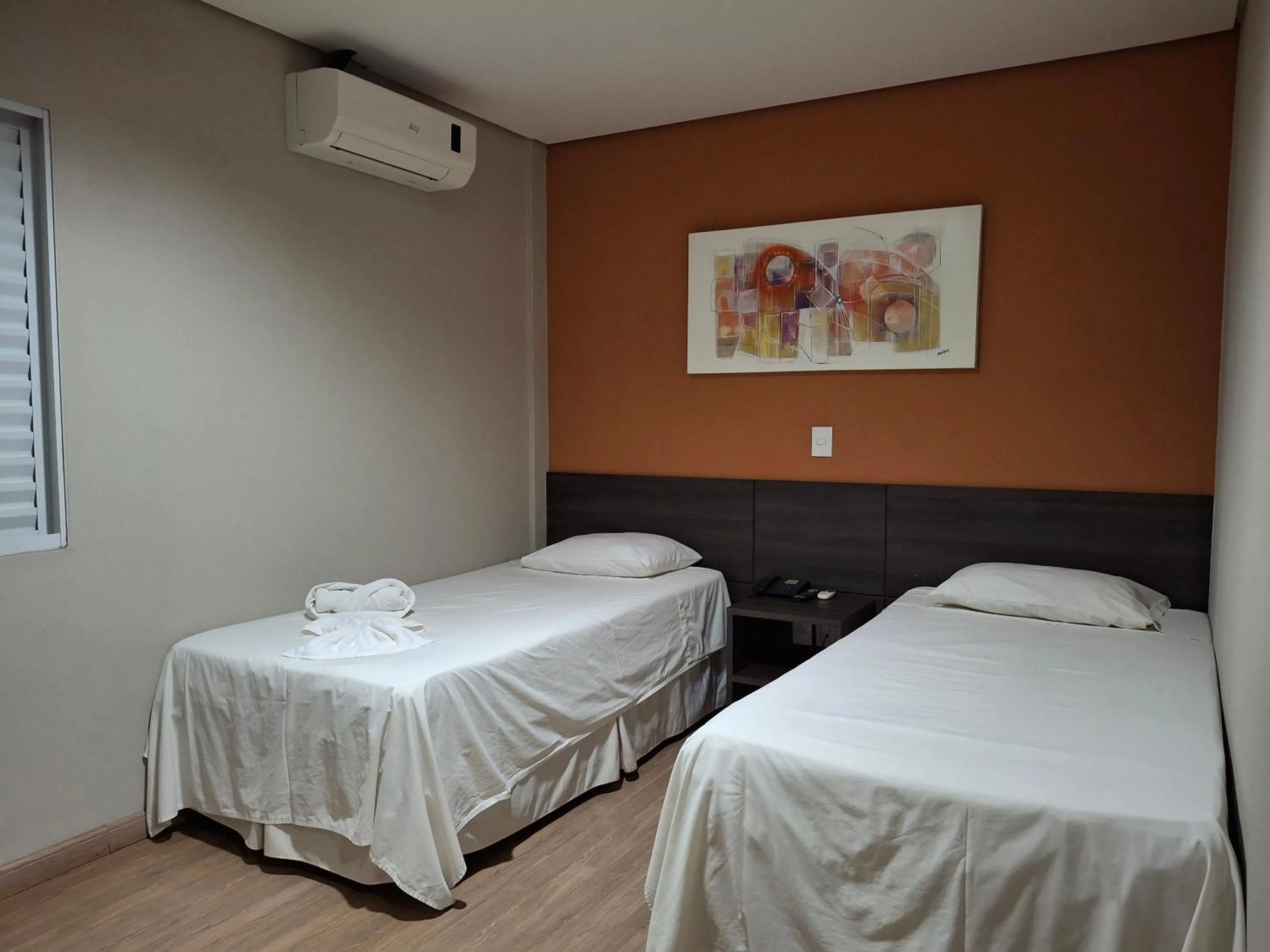 Bed in Ônix Inn Hotel Cravinhos