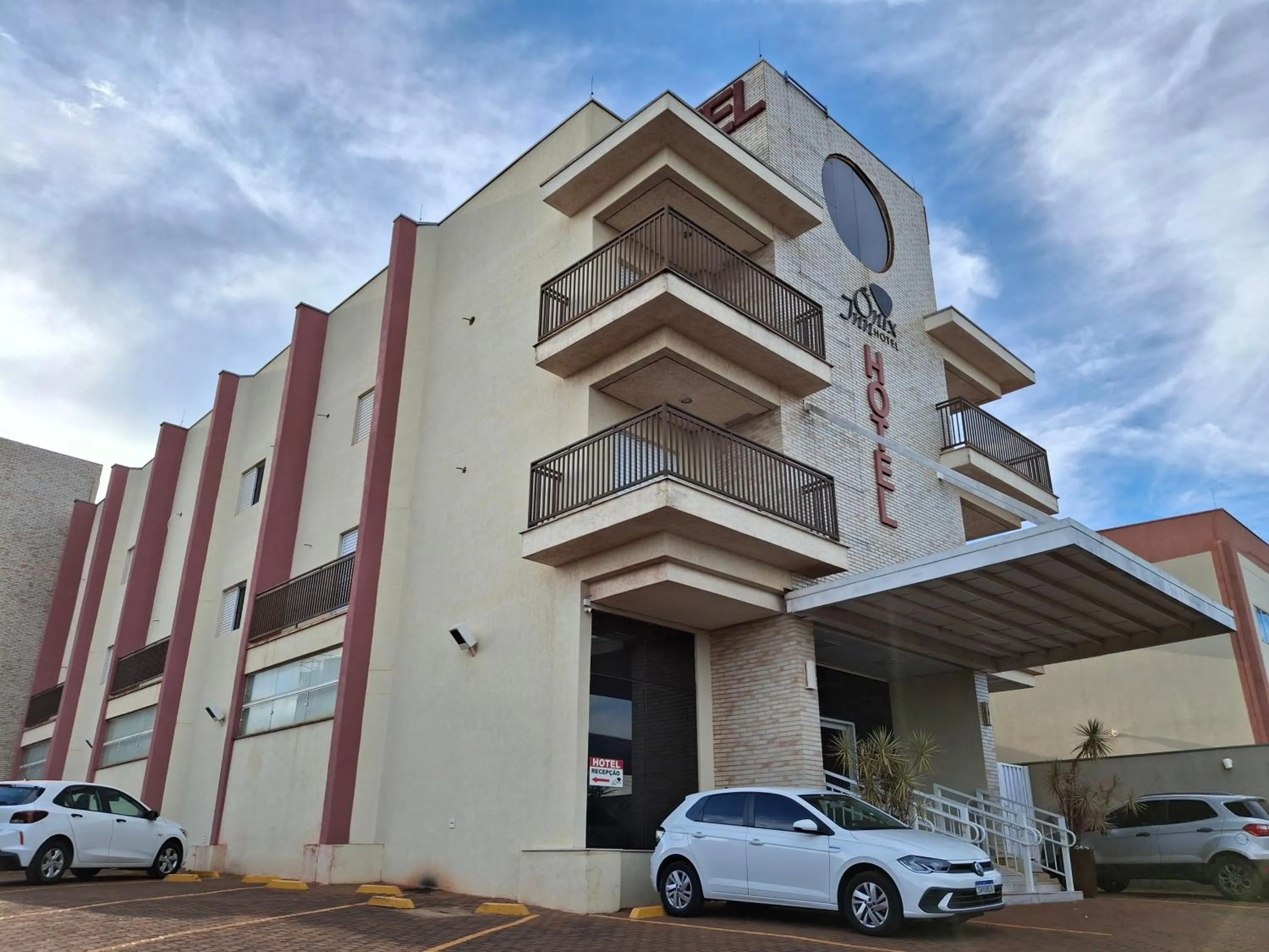 Facade/entrance in Ônix Inn Hotel Cravinhos