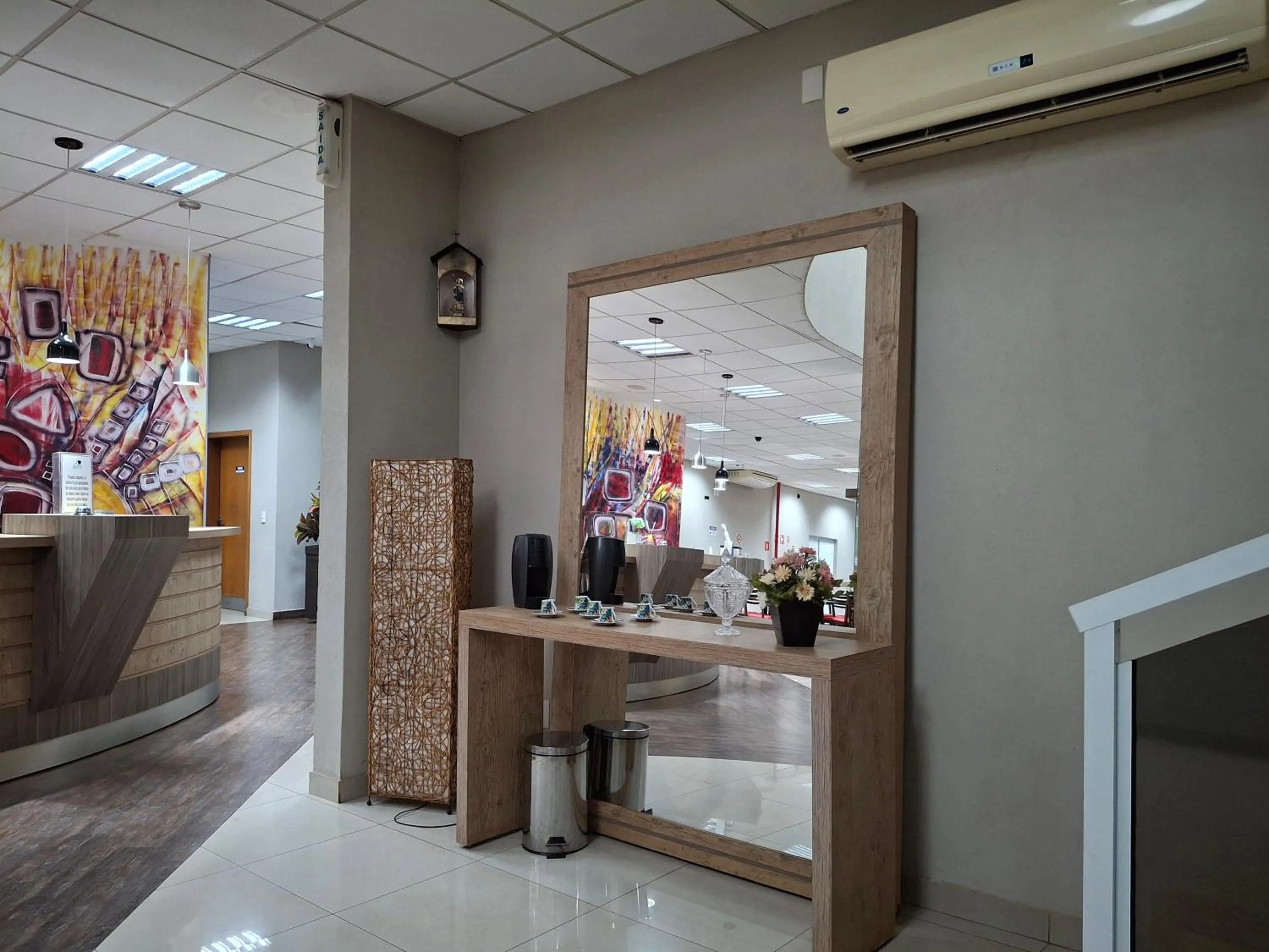 Lobby or reception in Ônix Inn Hotel Cravinhos