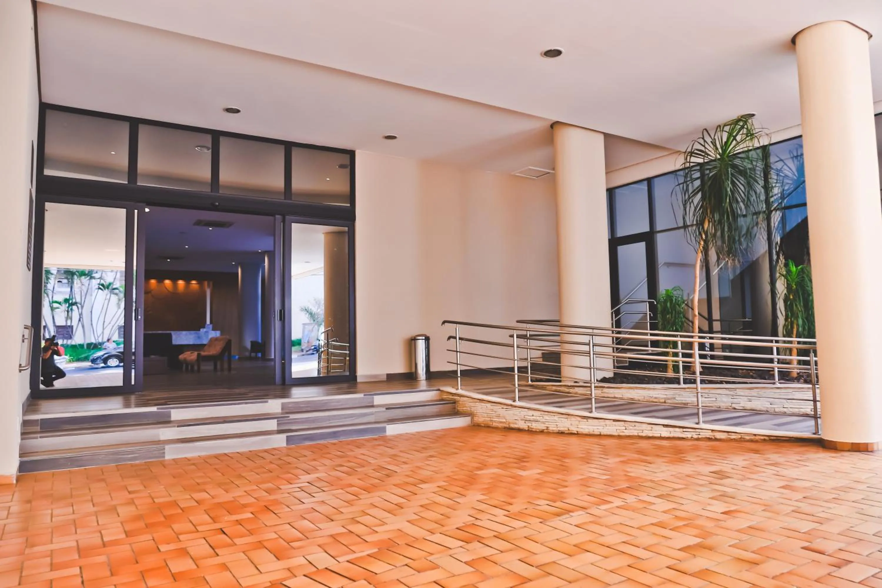 Facade/entrance in Transamerica Araraquara