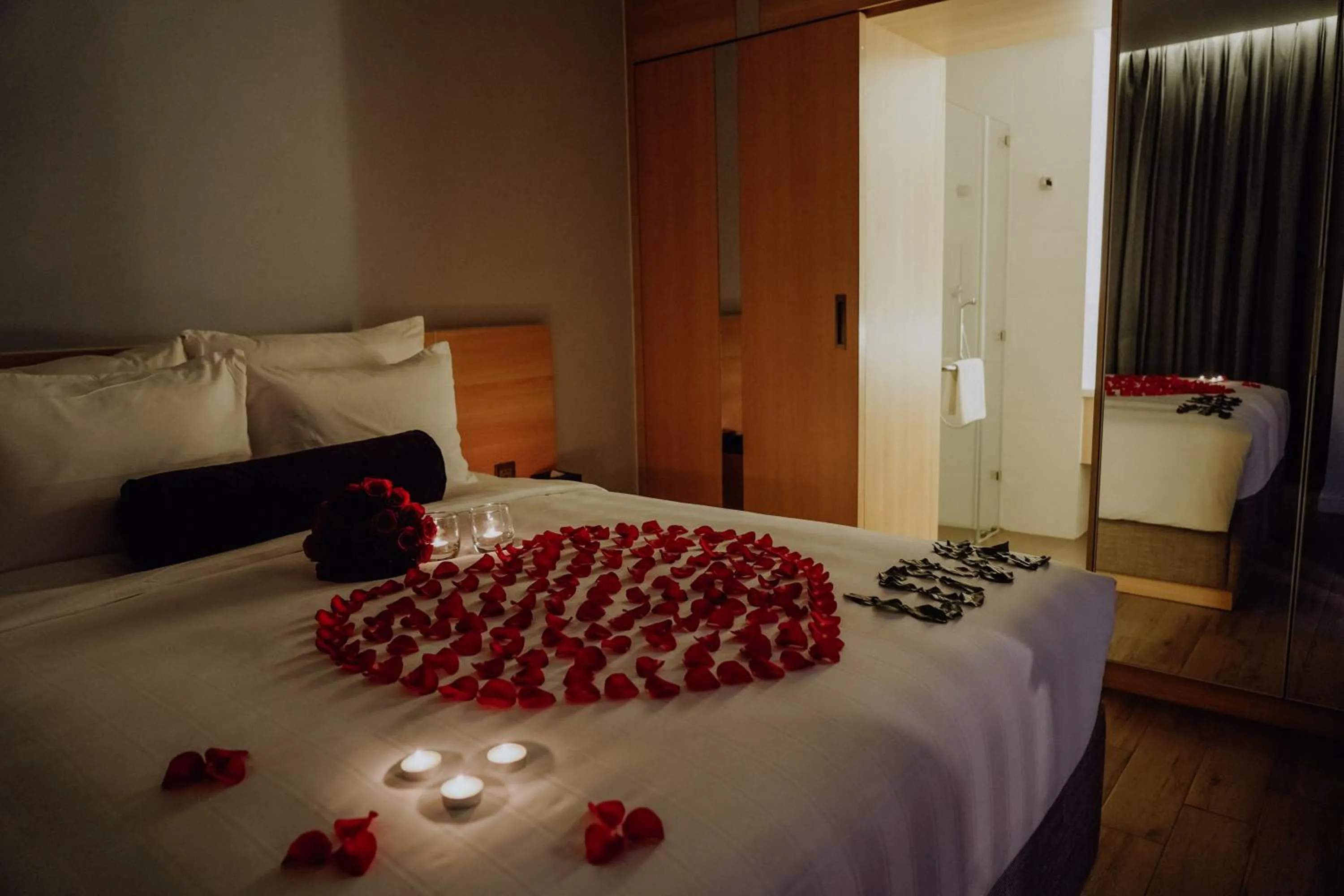 Decorative detail, Bed in Carinae Danang Hotel