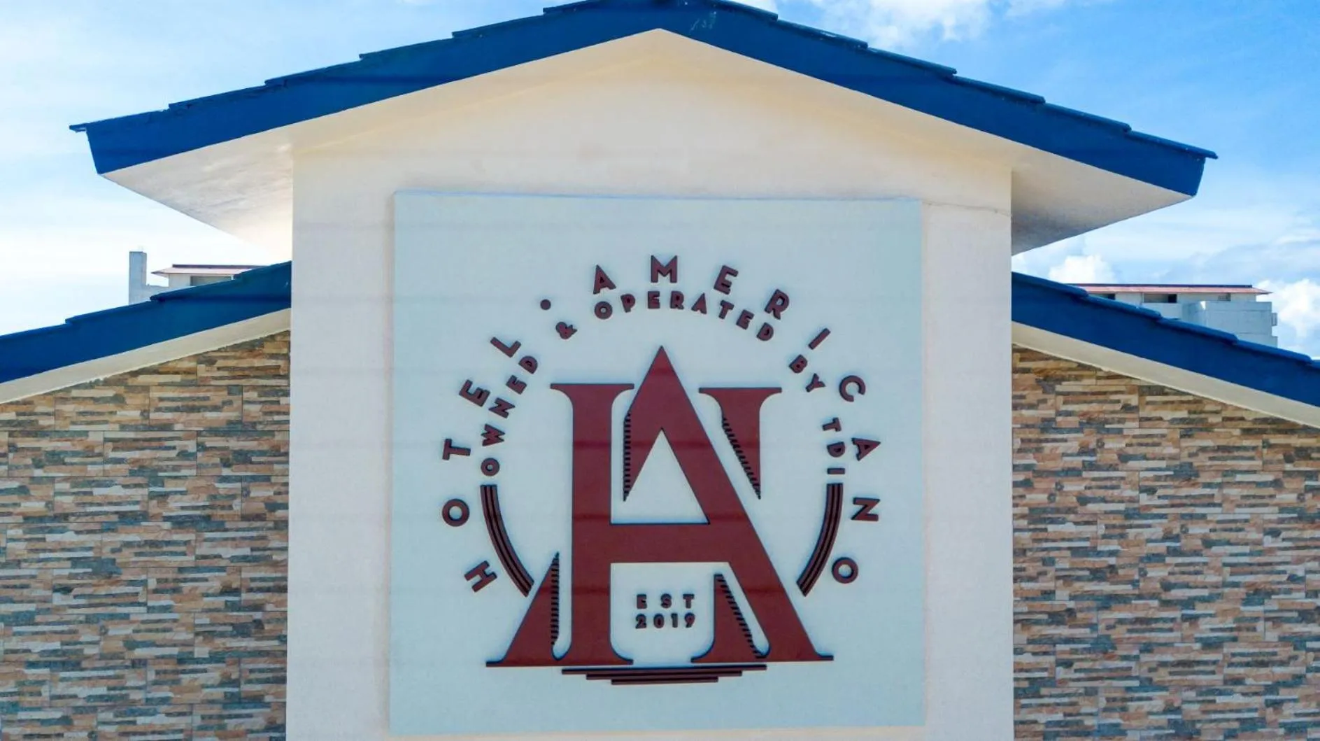 Property logo or sign in Hotel Americano