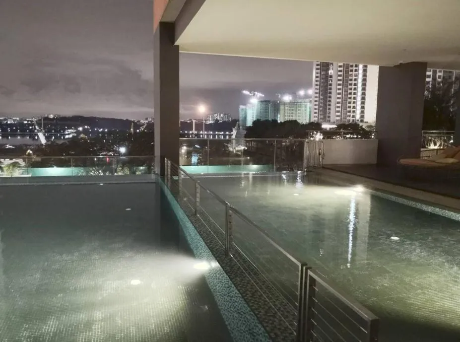 Swimming pool in Baby & kids friendly, JB CIQ, Romantic Duplex