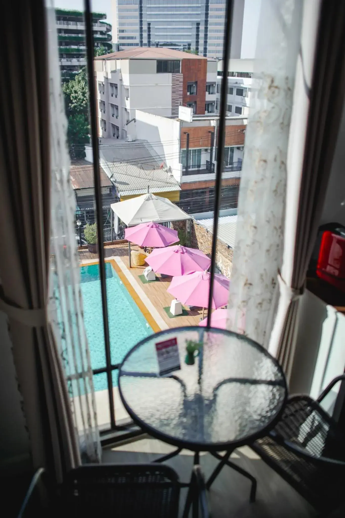 Pool view in Banbua Grand Udon Pool view in Banbua Grand Udon