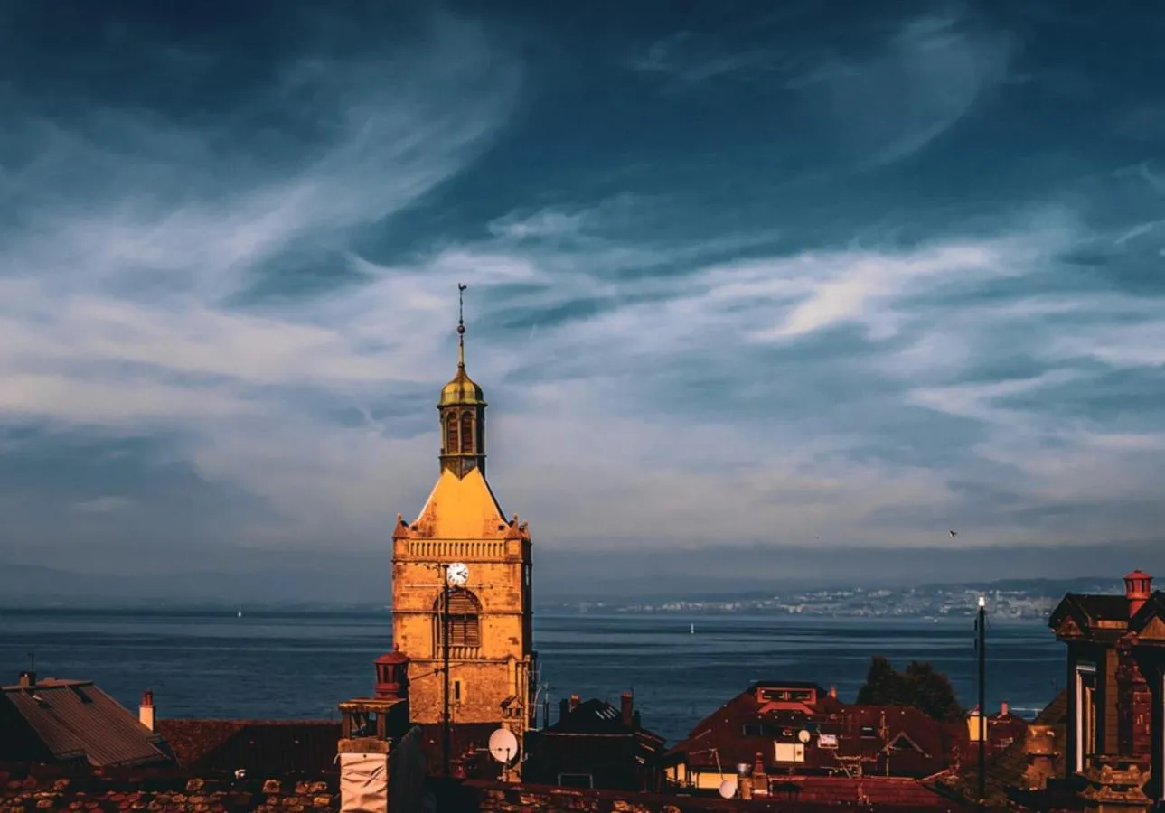 Bird's eye view in Hôtel Restaurant Continental