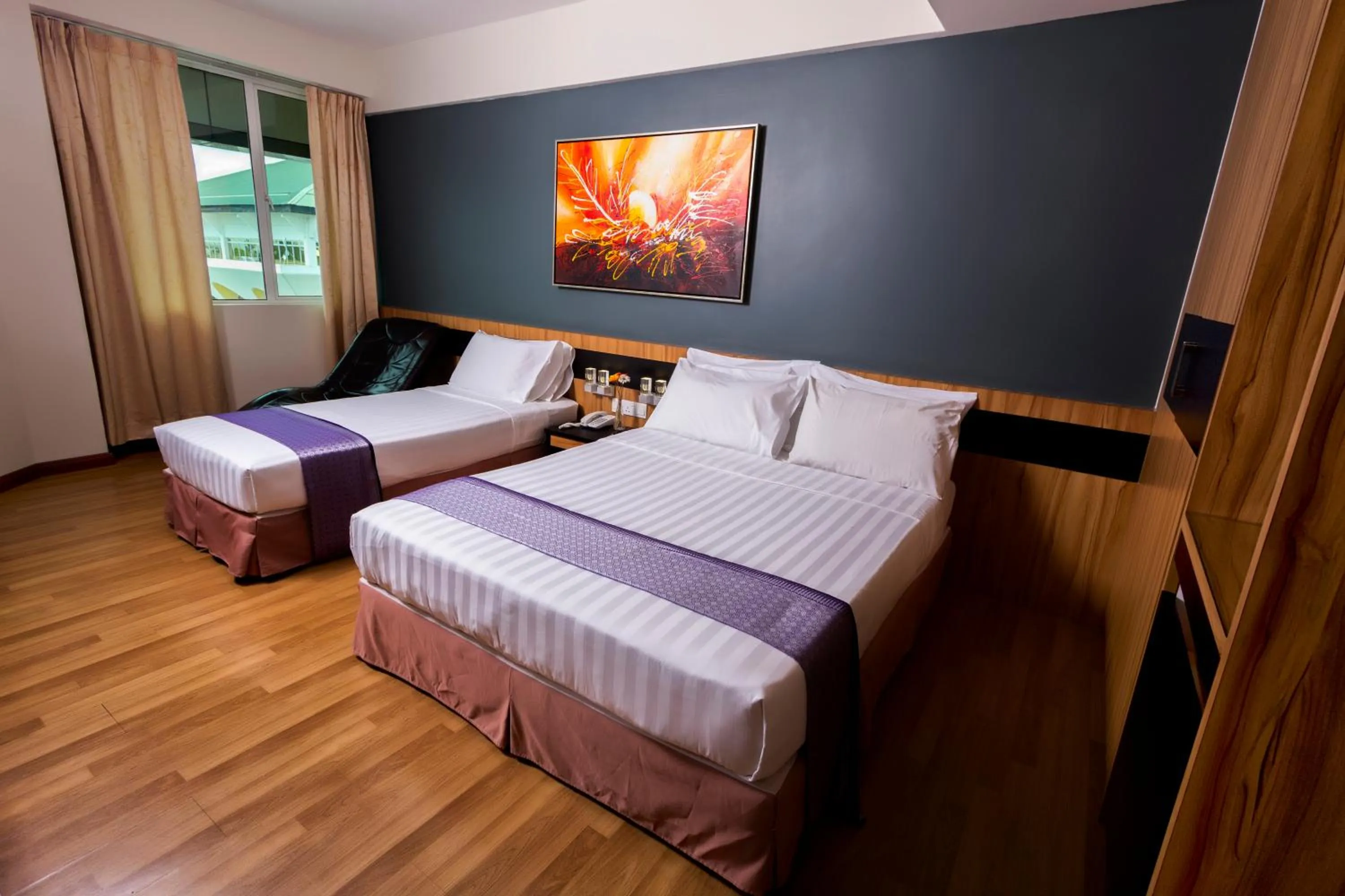 Photo of the whole room, Bed in Mariner Hotel Labuan