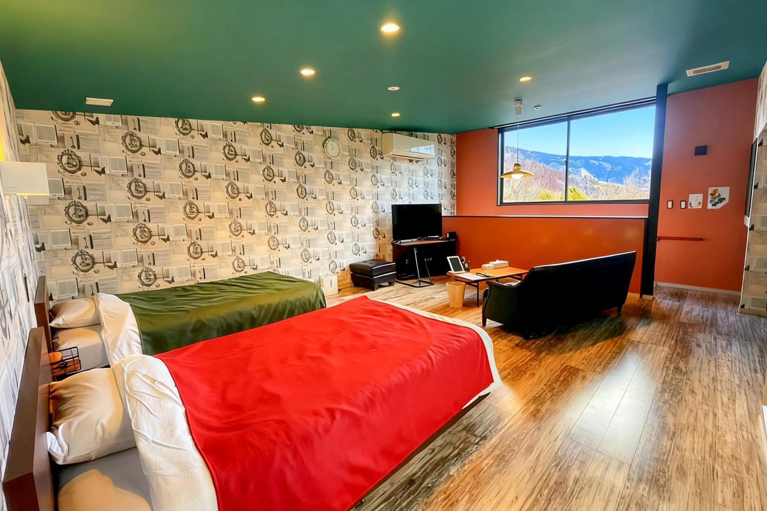 Bed in Innter Hill Tsubasa Yufuin