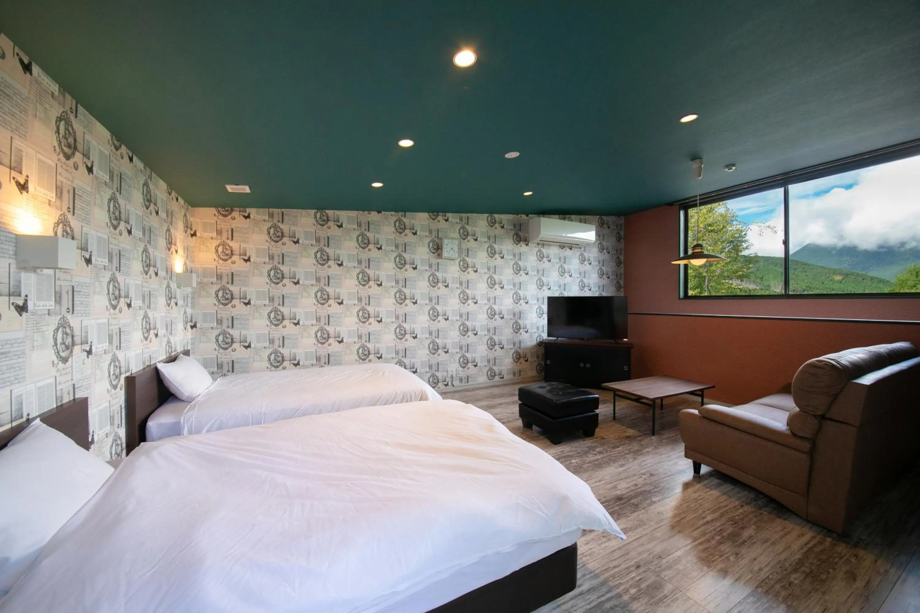 Bed in Innter Hill Tsubasa Yufuin