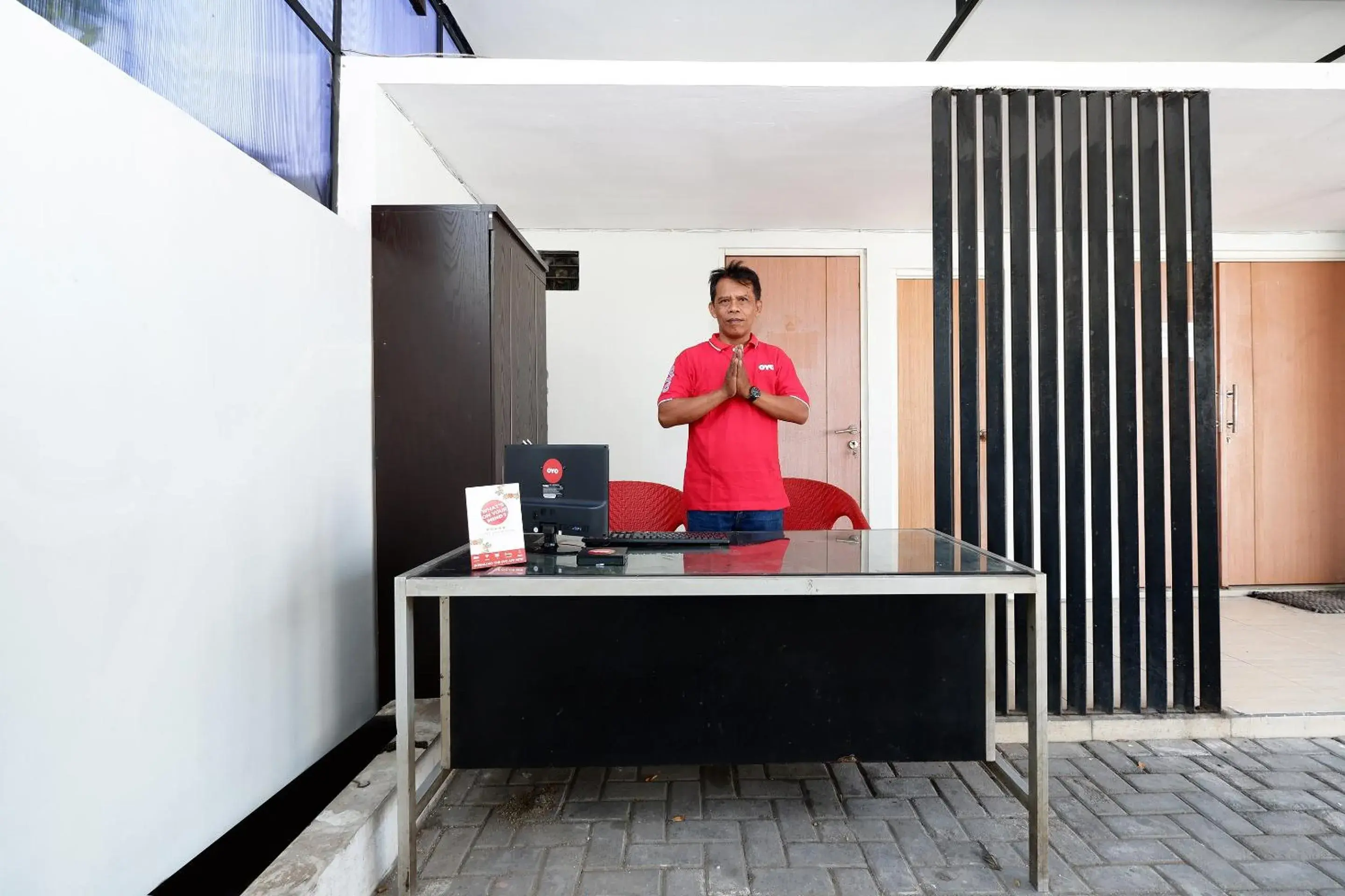 Lobby or reception in Hotel O Palebon Residence Lobby or reception in Hotel O Palebon Residence