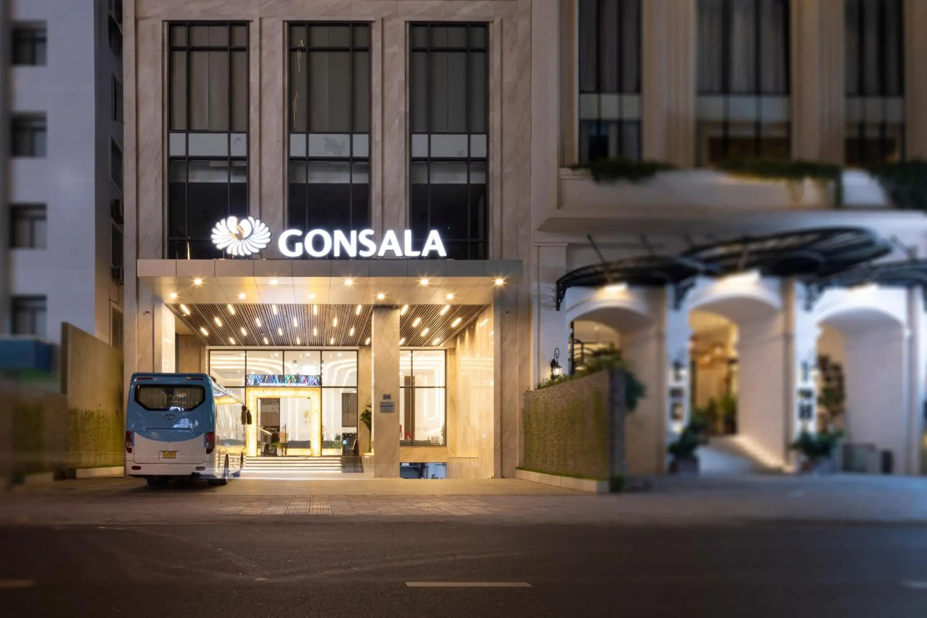 Property building in Gonsala Hotel Nha Trang Property building in Gonsala Hotel Nha Trang