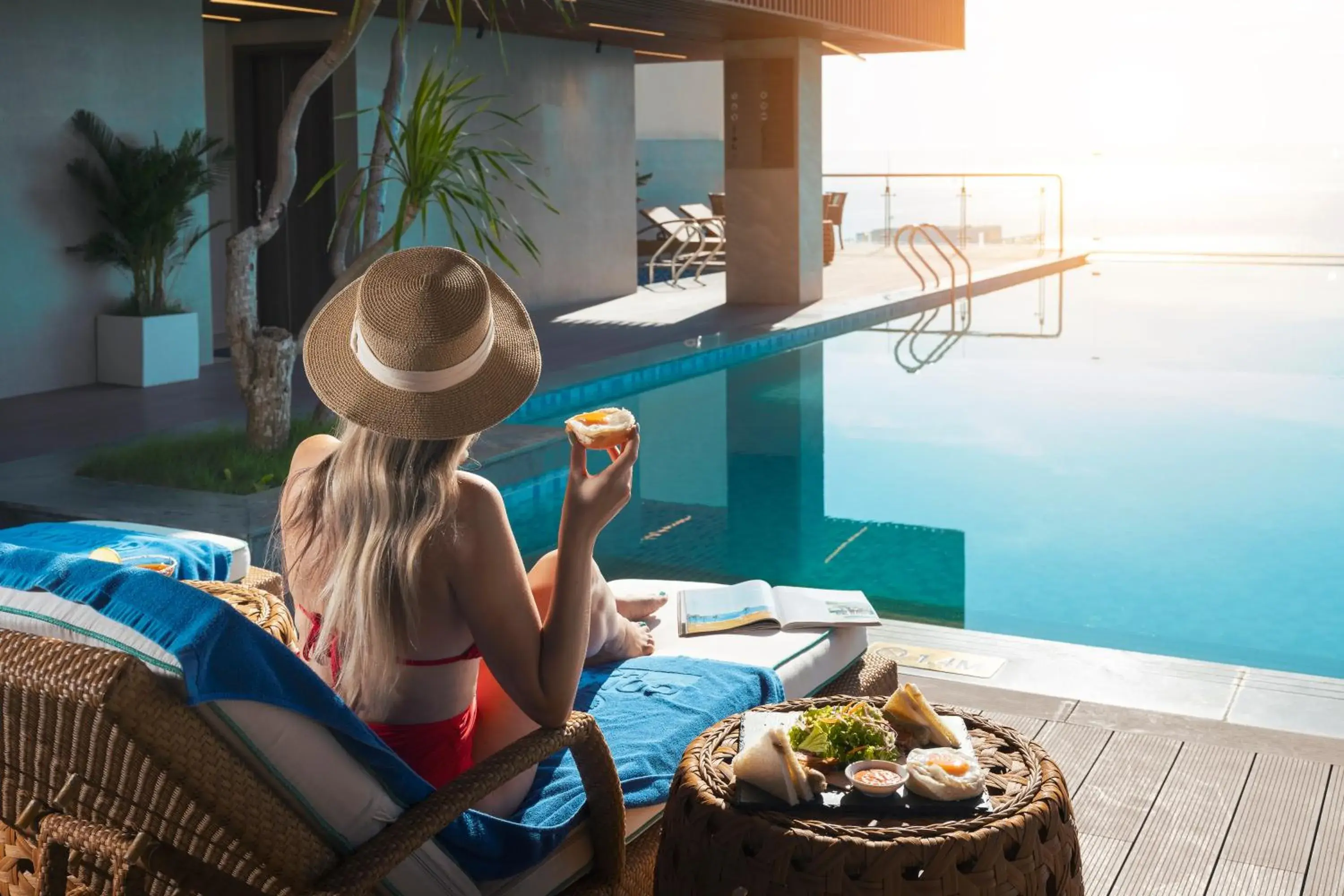 Swimming pool in Gonsala Hotel Nha Trang Swimming pool in Gonsala Hotel Nha Trang