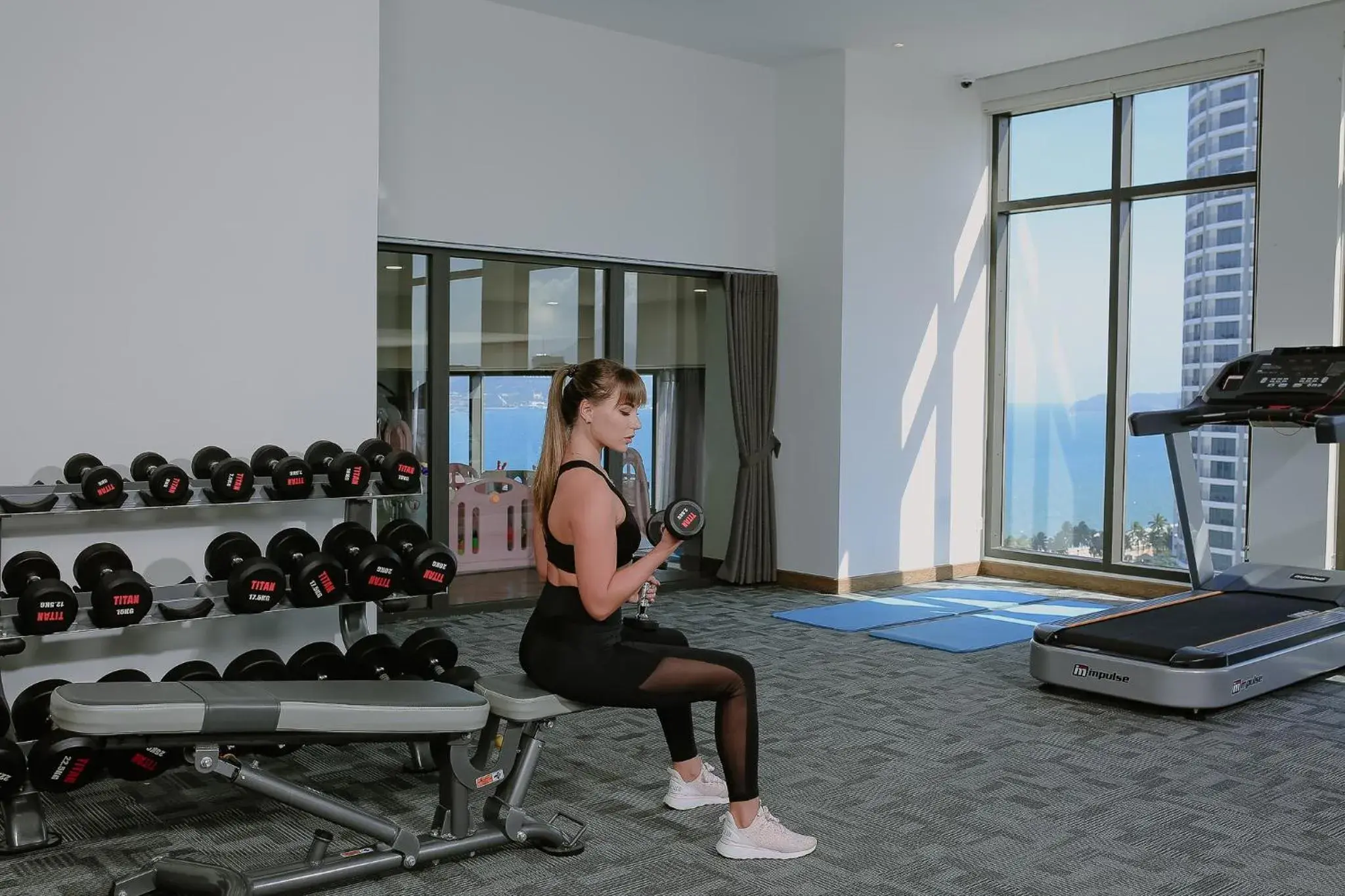 Fitness centre/facilities in Gonsala Hotel Nha Trang Fitness centre/facilities in Gonsala Hotel Nha Trang