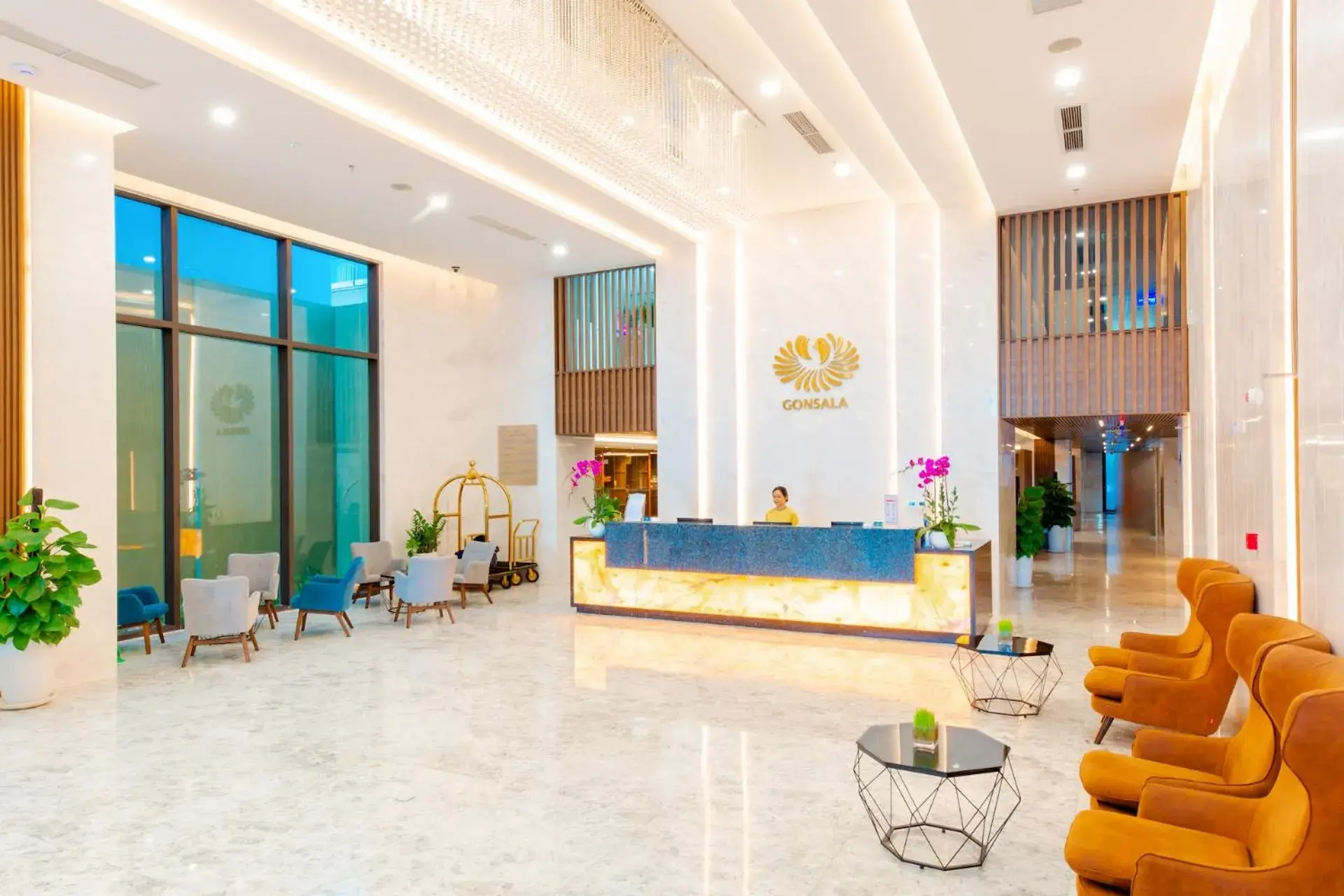 Lobby or reception in Gonsala Hotel Nha Trang Lobby or reception in Gonsala Hotel Nha Trang