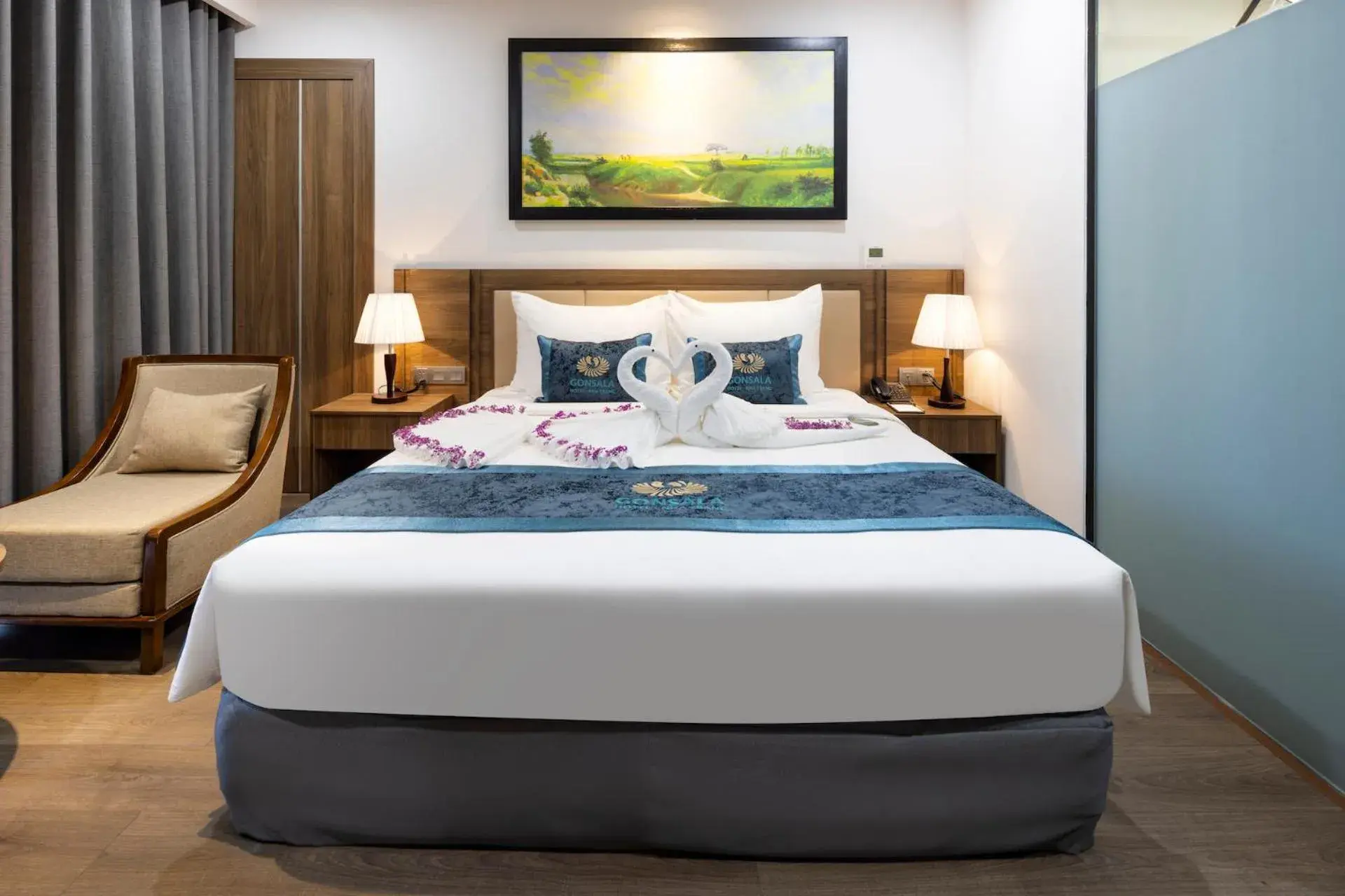 Bed in Gonsala Hotel Nha Trang Bed in Gonsala Hotel Nha Trang