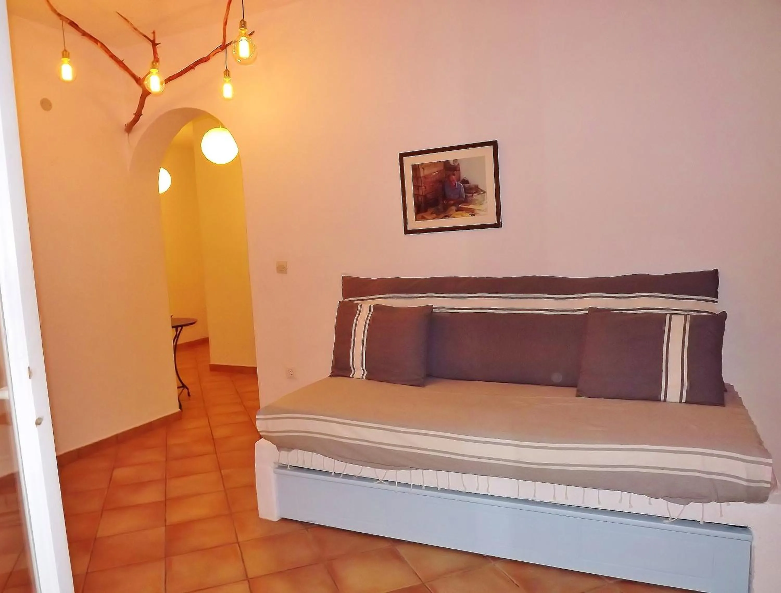 Bed in Votsalo Apartments