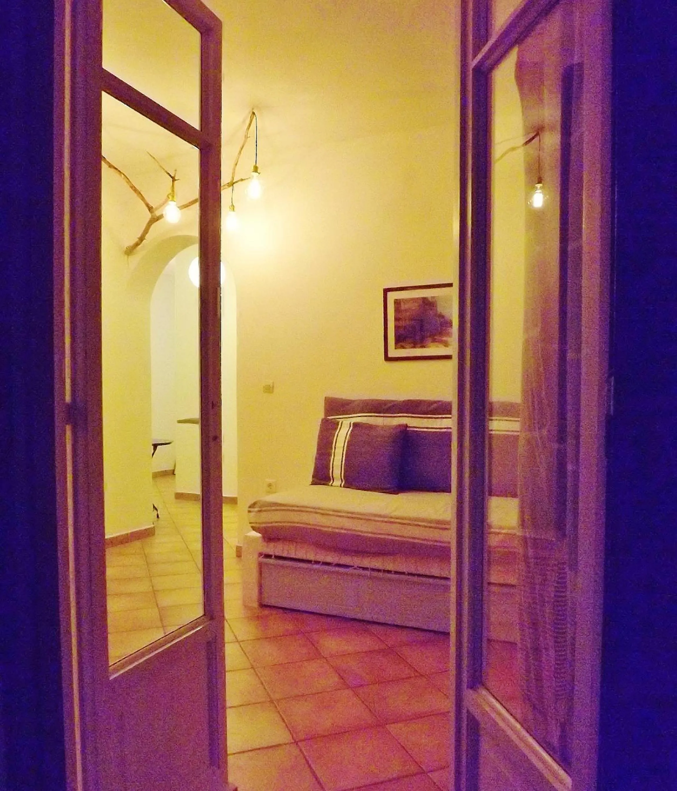 Bed in Votsalo Apartments