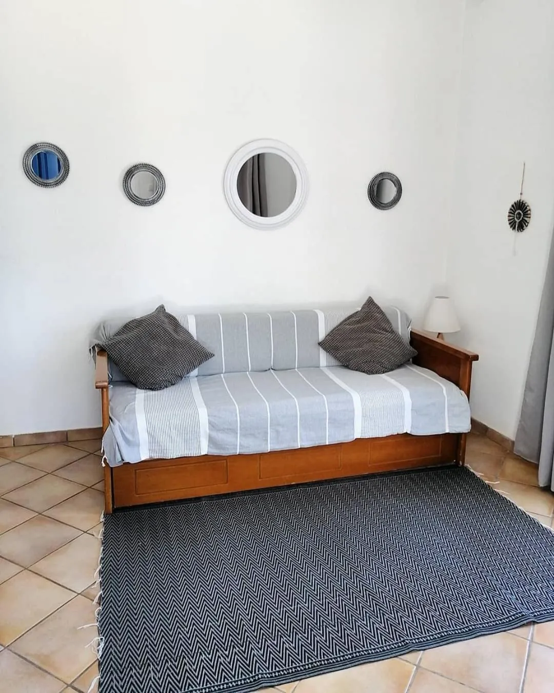 Bed in Votsalo Apartments