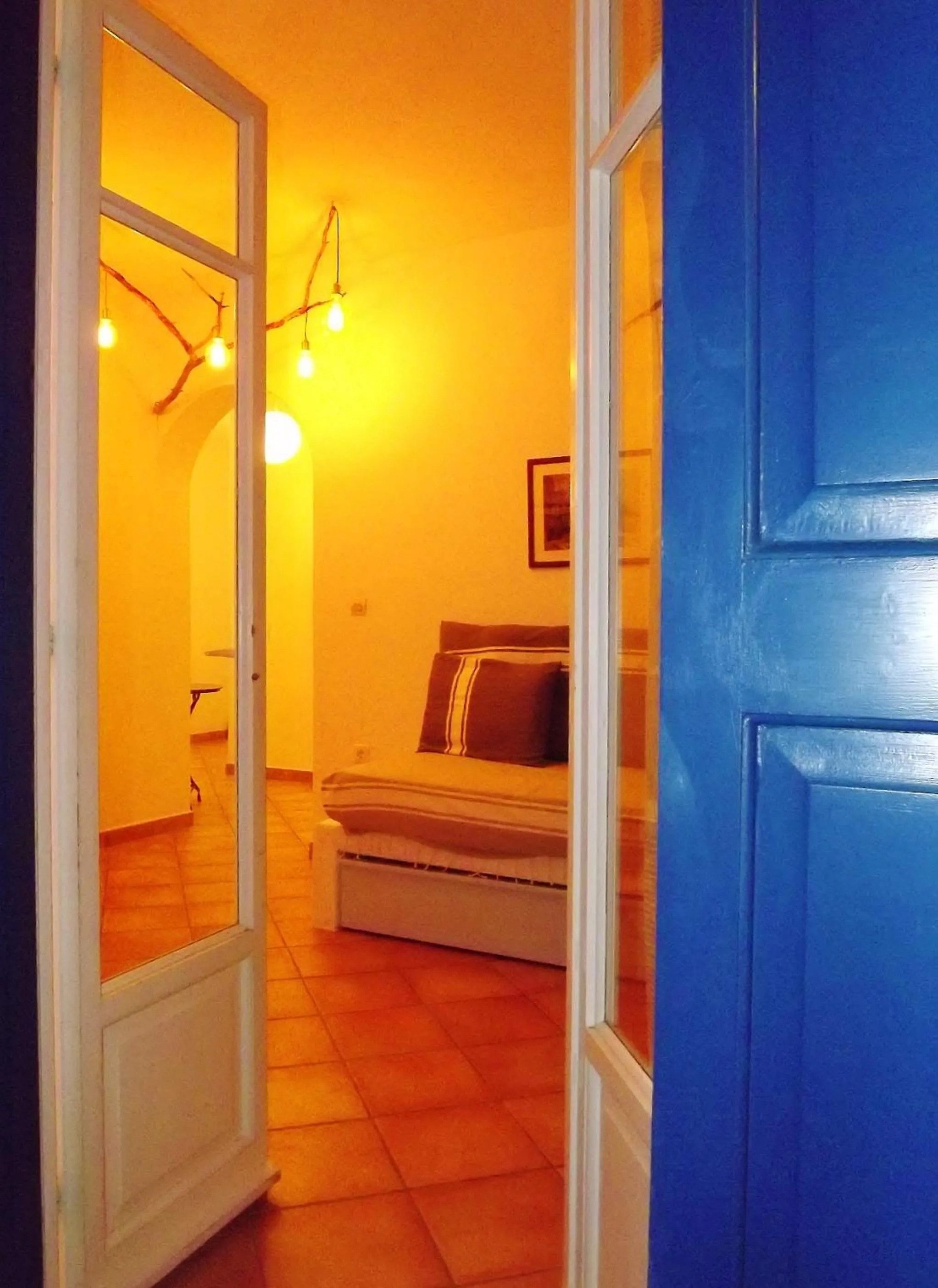 Bed in Votsalo Apartments