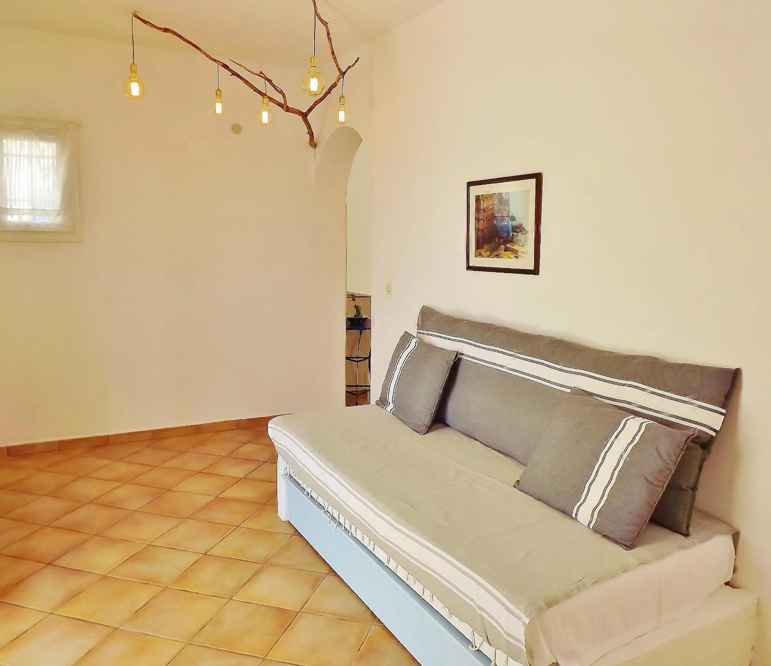 Bed in Votsalo Apartments