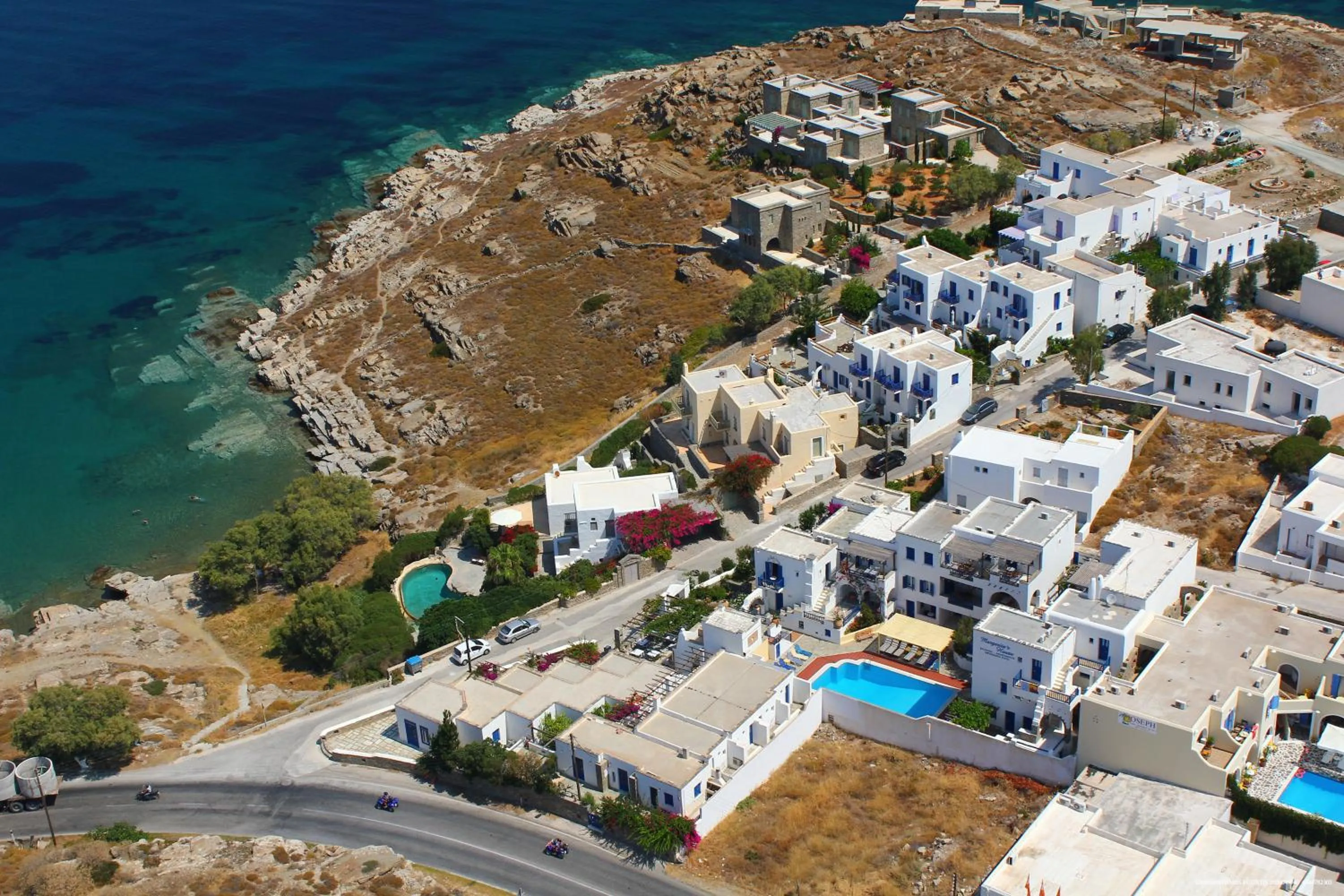 Bird's eye view in Votsalo Apartments