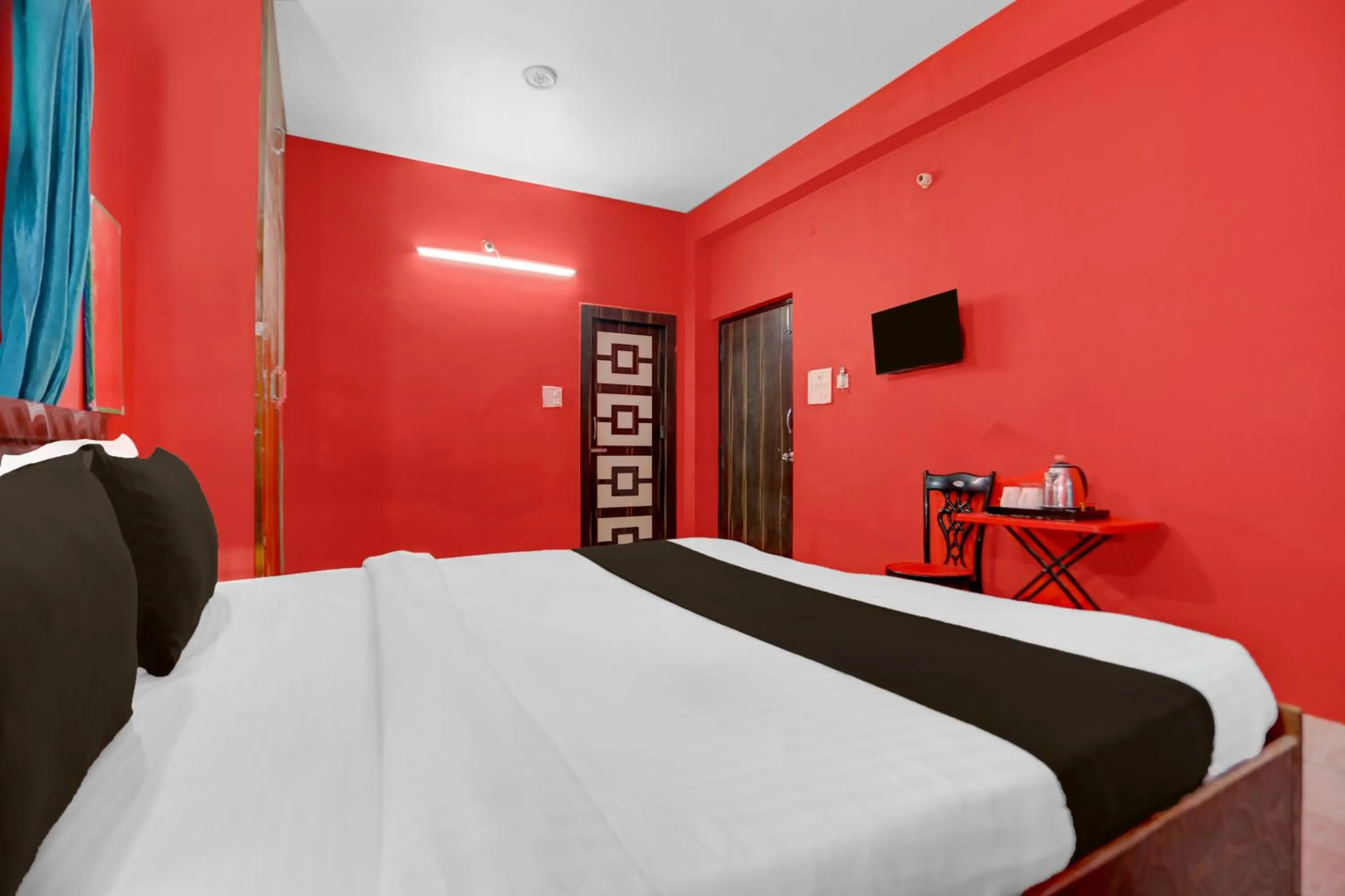 Bedroom, Bed in Super Hotel O Patliputra Railway Station Formerly Rameshwaram Guest House