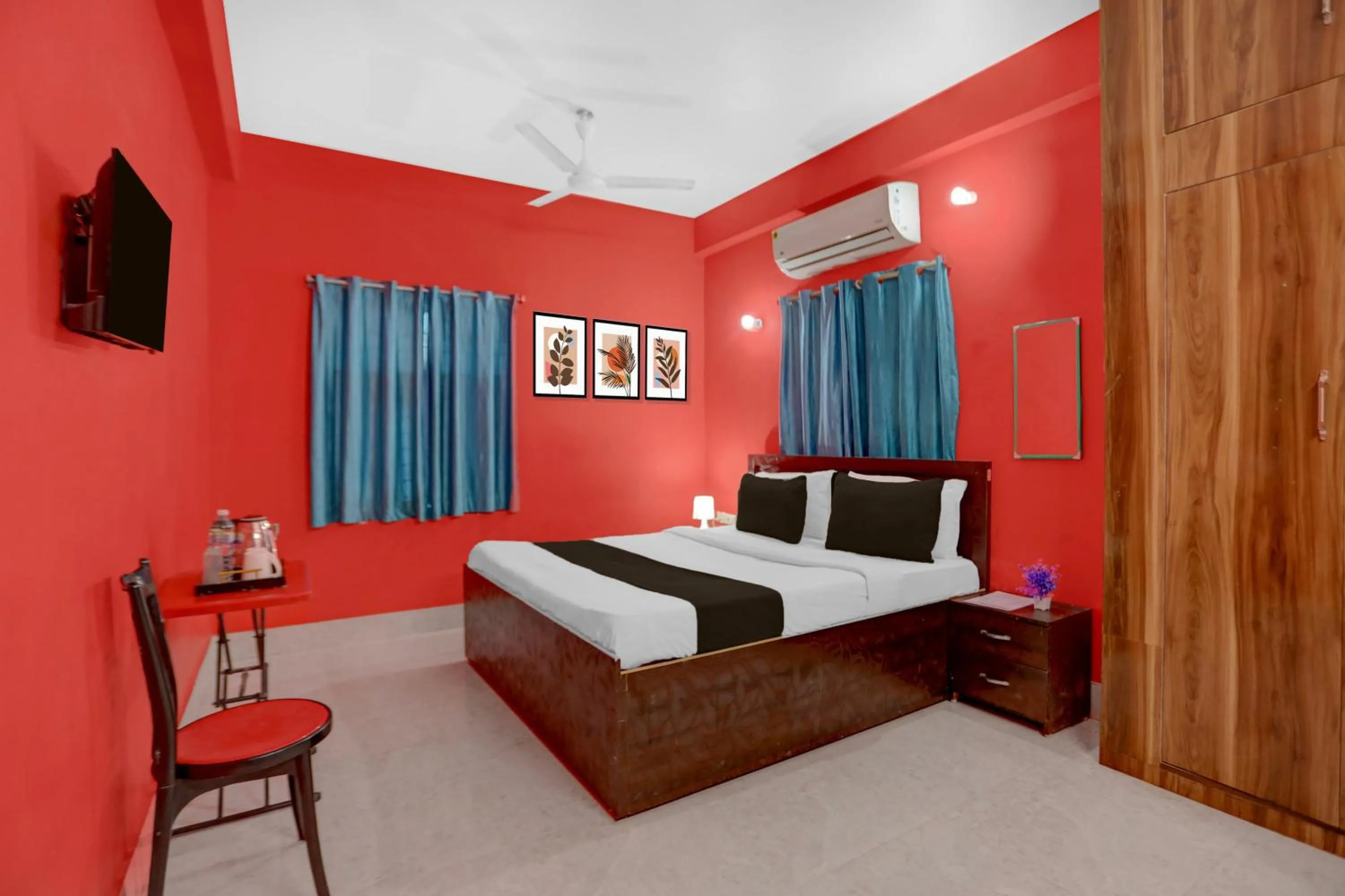 Bedroom, Bed in Super Hotel O Patliputra Railway Station Formerly Rameshwaram Guest House
