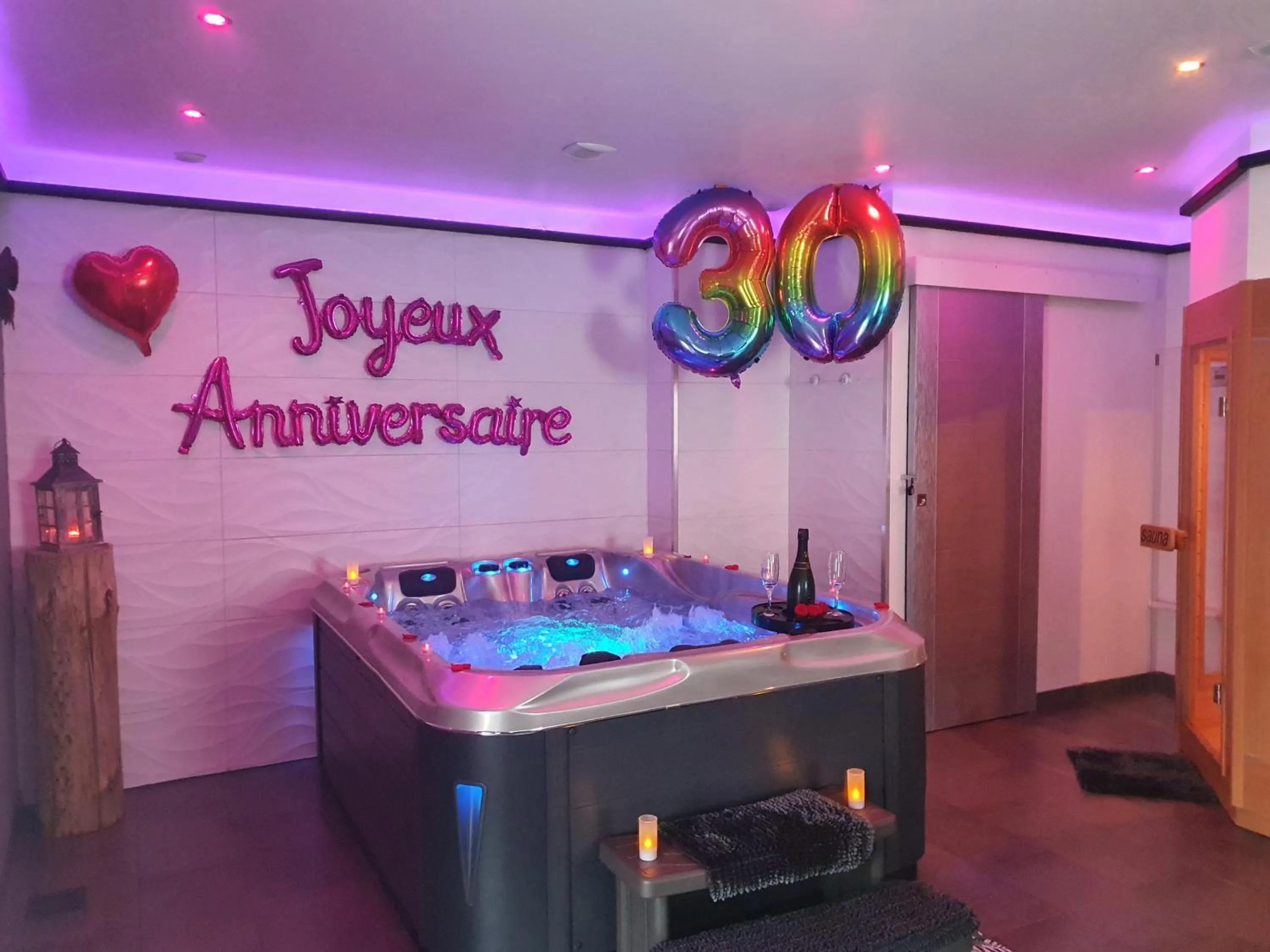 Pool view in Espace détente Champagney