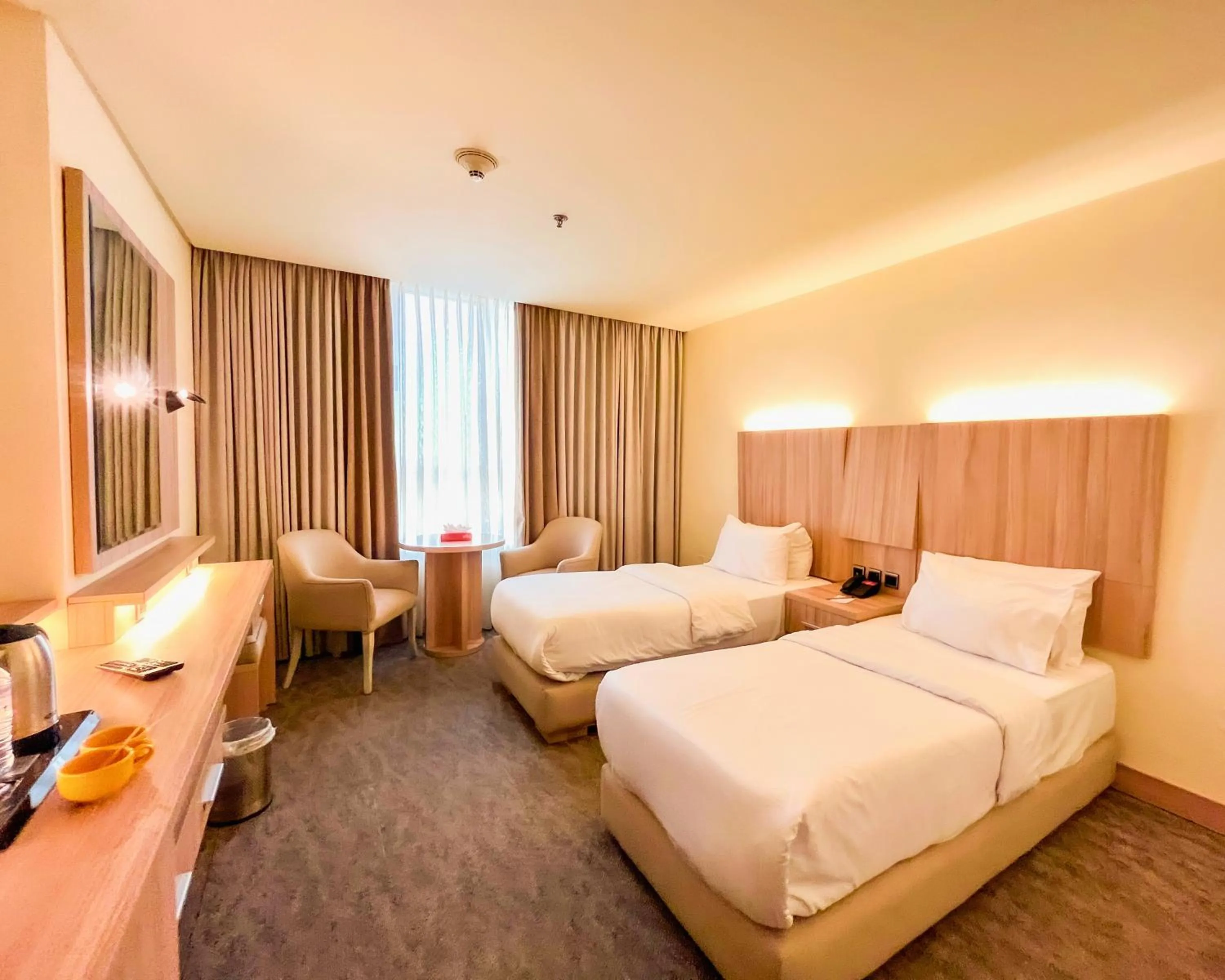 Bedroom, Bed in La Casa Hotel Amman by FHM