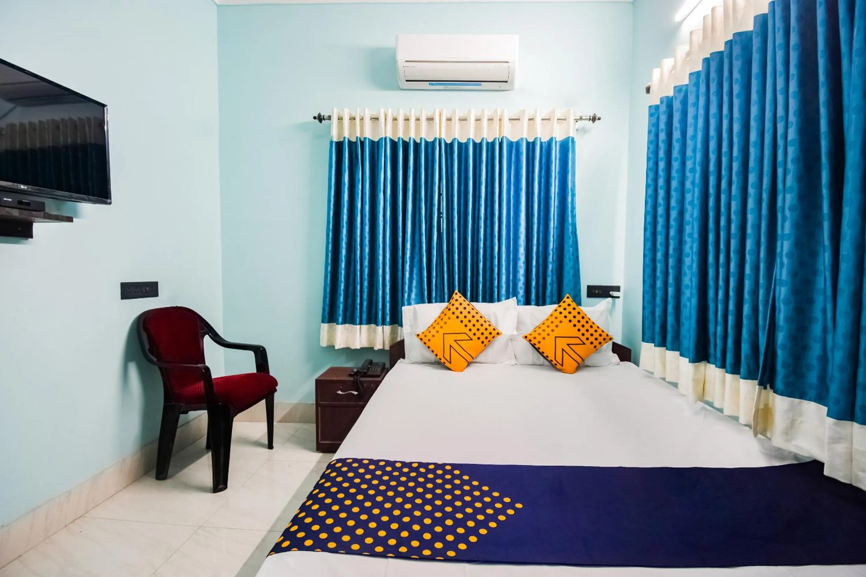 Bedroom, Bed in Hotel O The amber