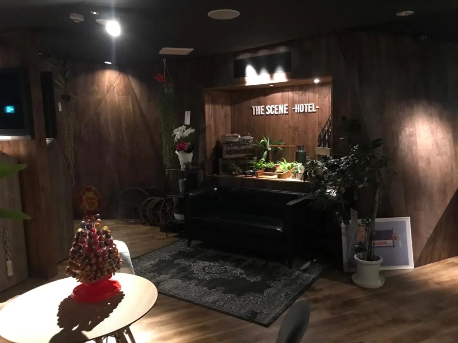 Lobby or reception in HOTEL The Scene