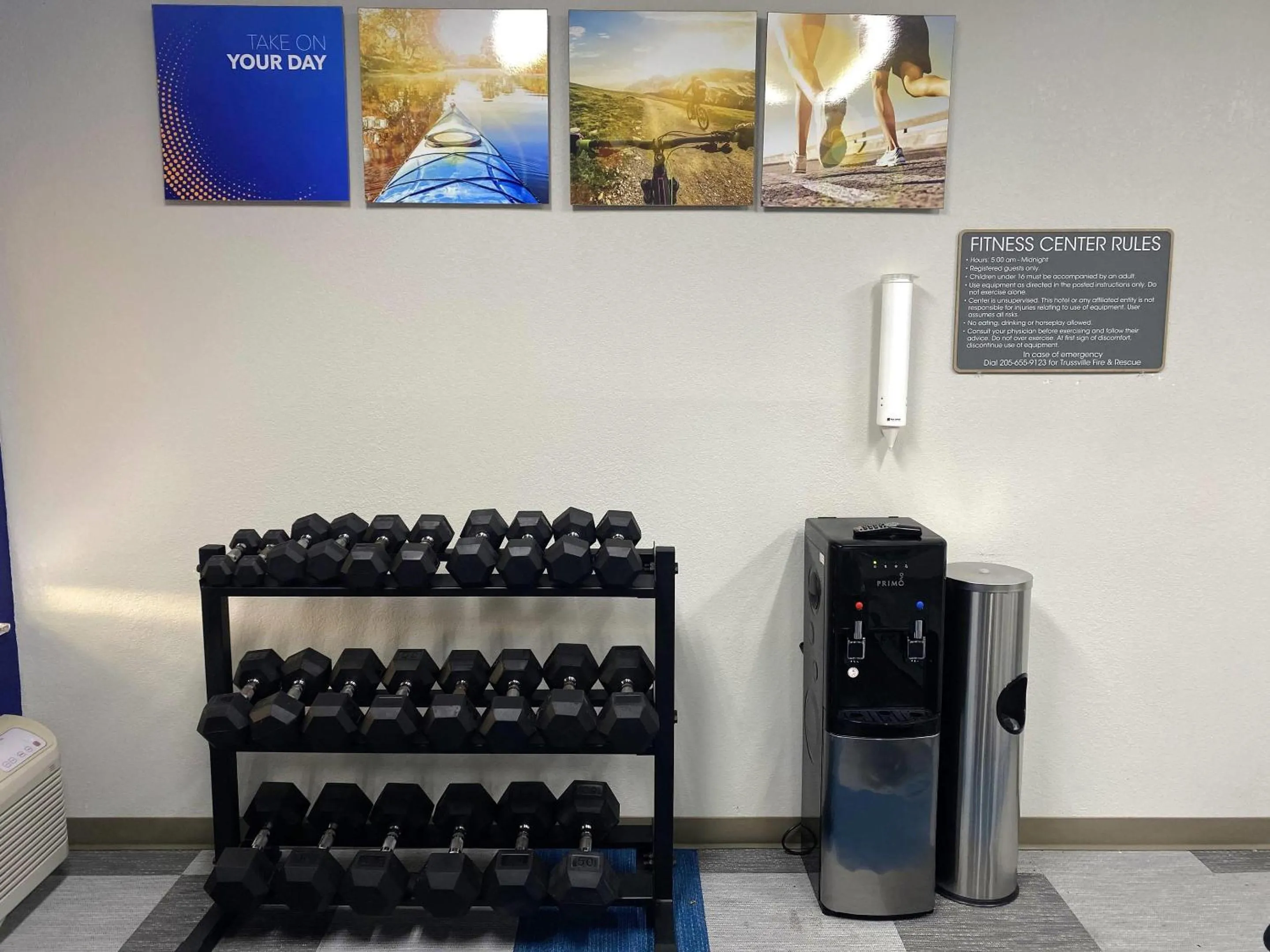 Fitness centre/facilities in Comfort Inn & Suites Trussville I-59 Exit 141