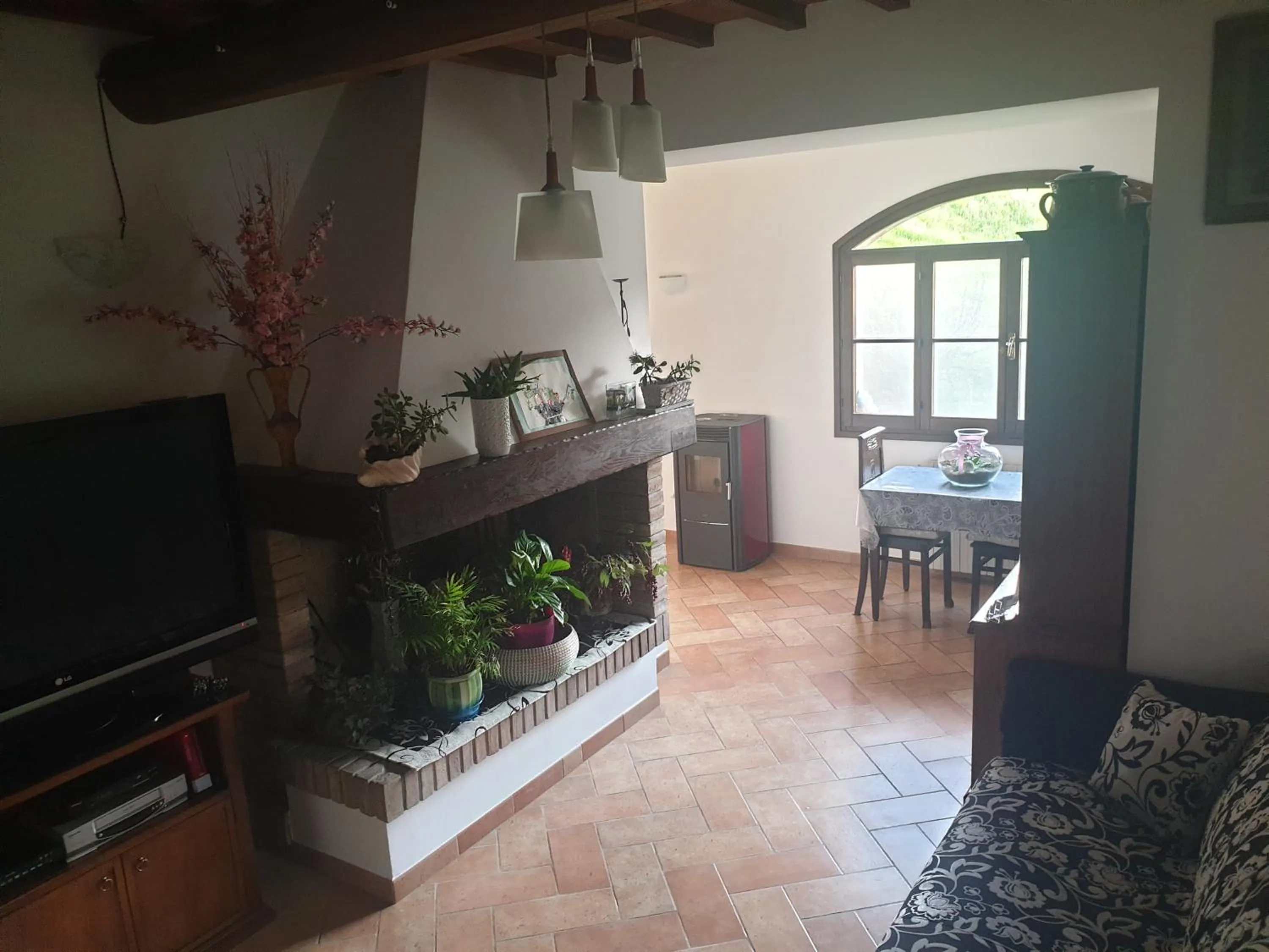 Living room in B&B il Bagarello