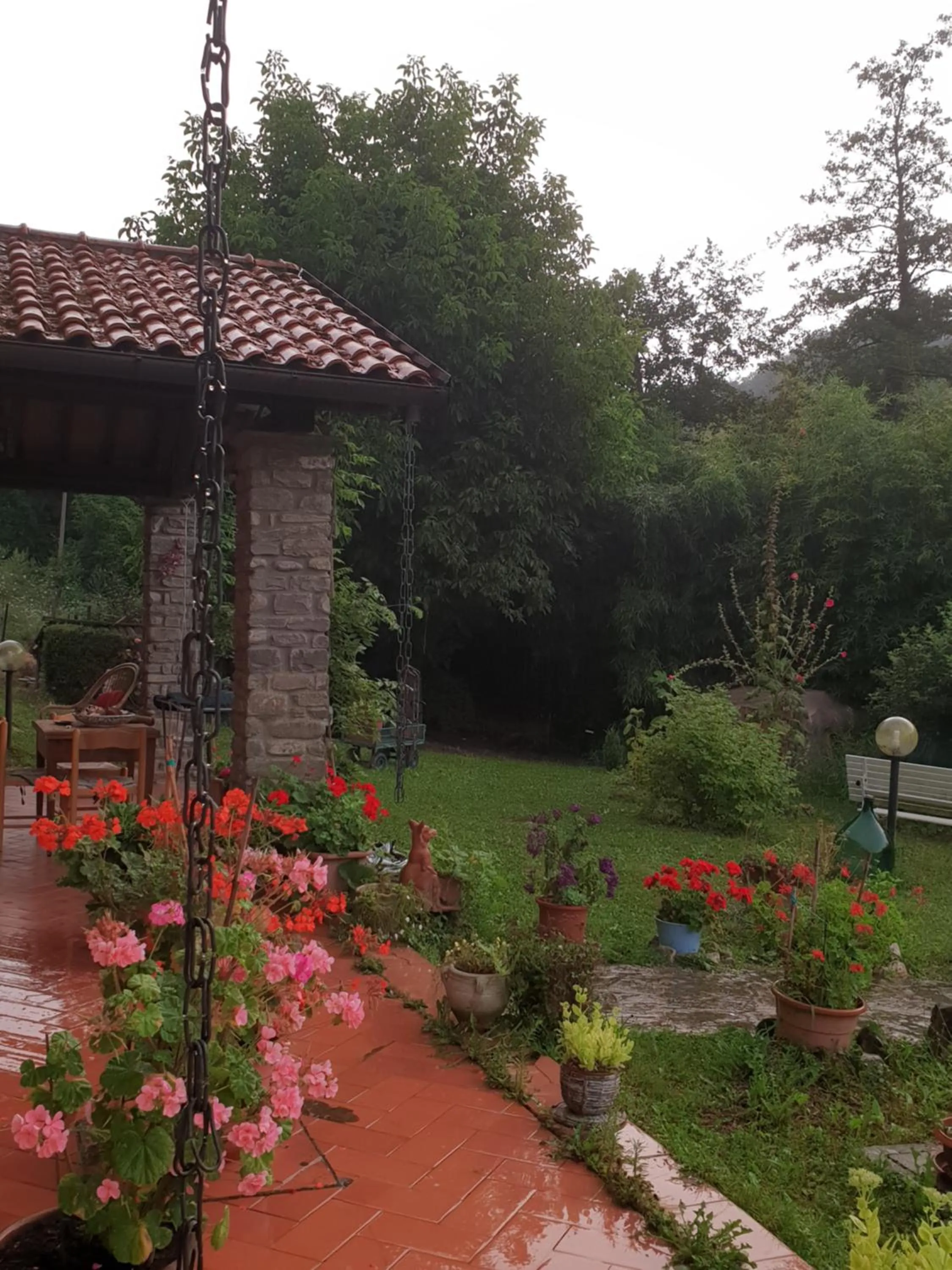 Garden in B&B il Bagarello